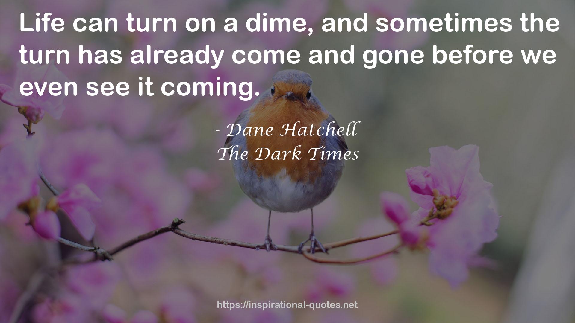 The Dark Times QUOTES