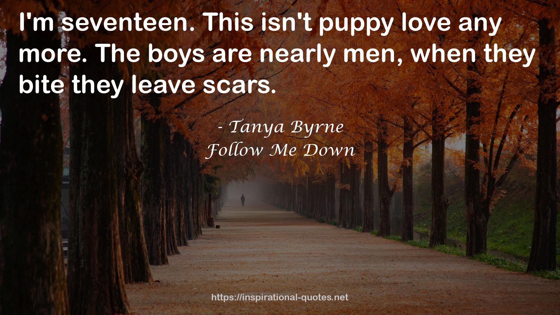 Tanya Byrne QUOTES