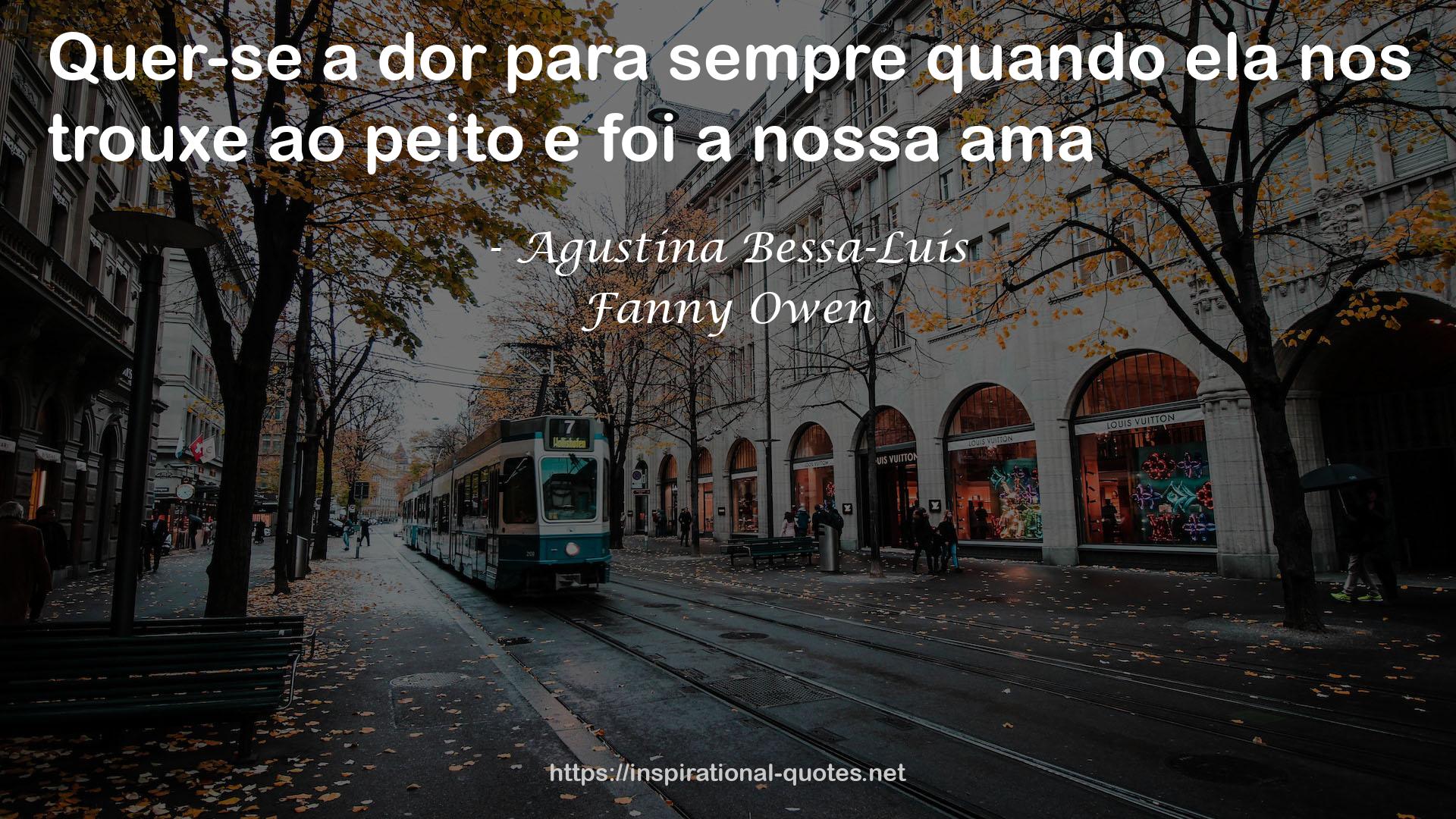 Fanny Owen QUOTES