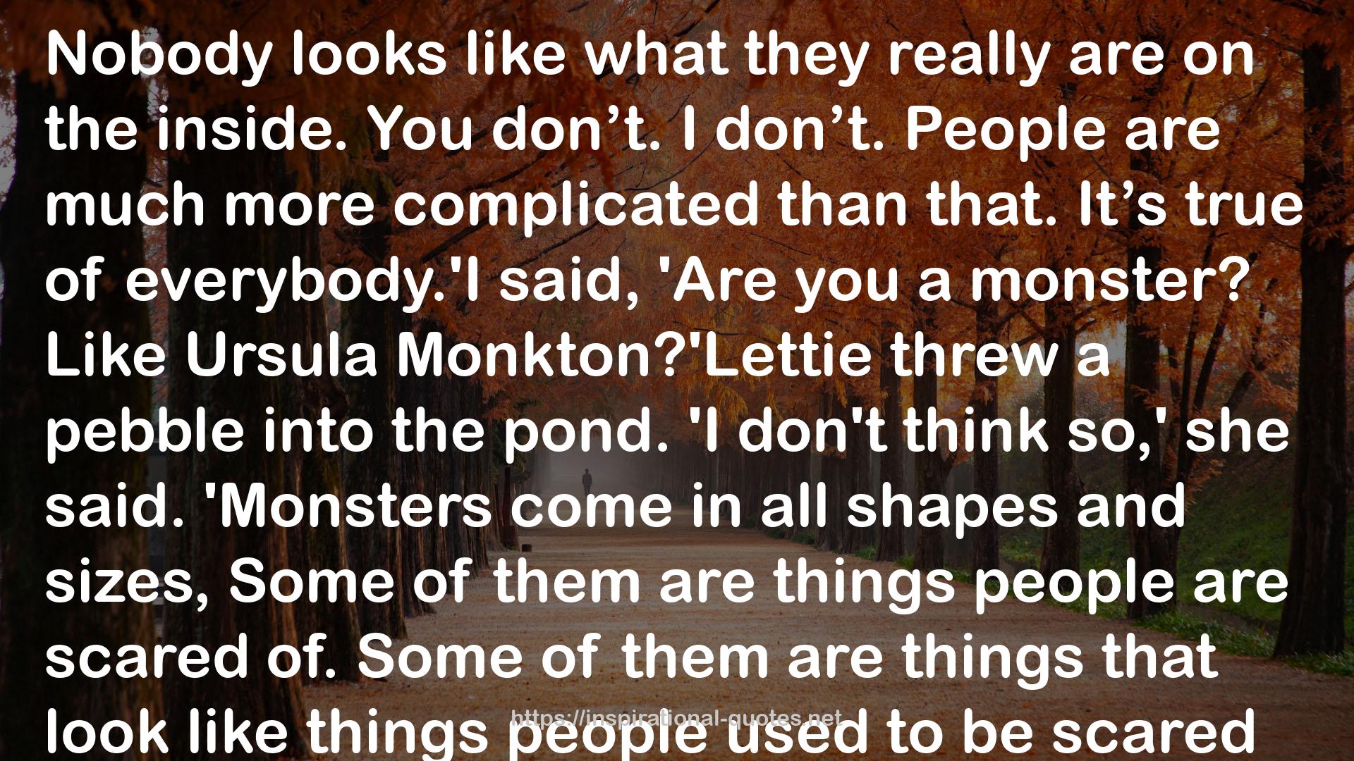 Ursula Monkton  QUOTES