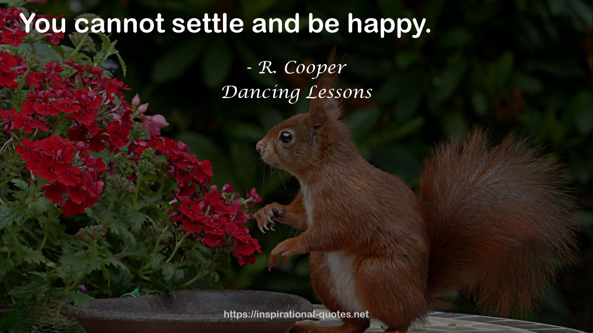 Dancing Lessons QUOTES