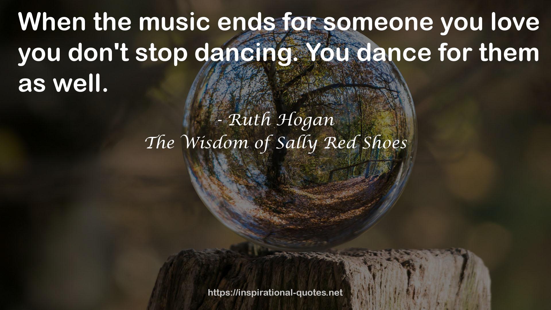 The Wisdom of Sally Red Shoes QUOTES