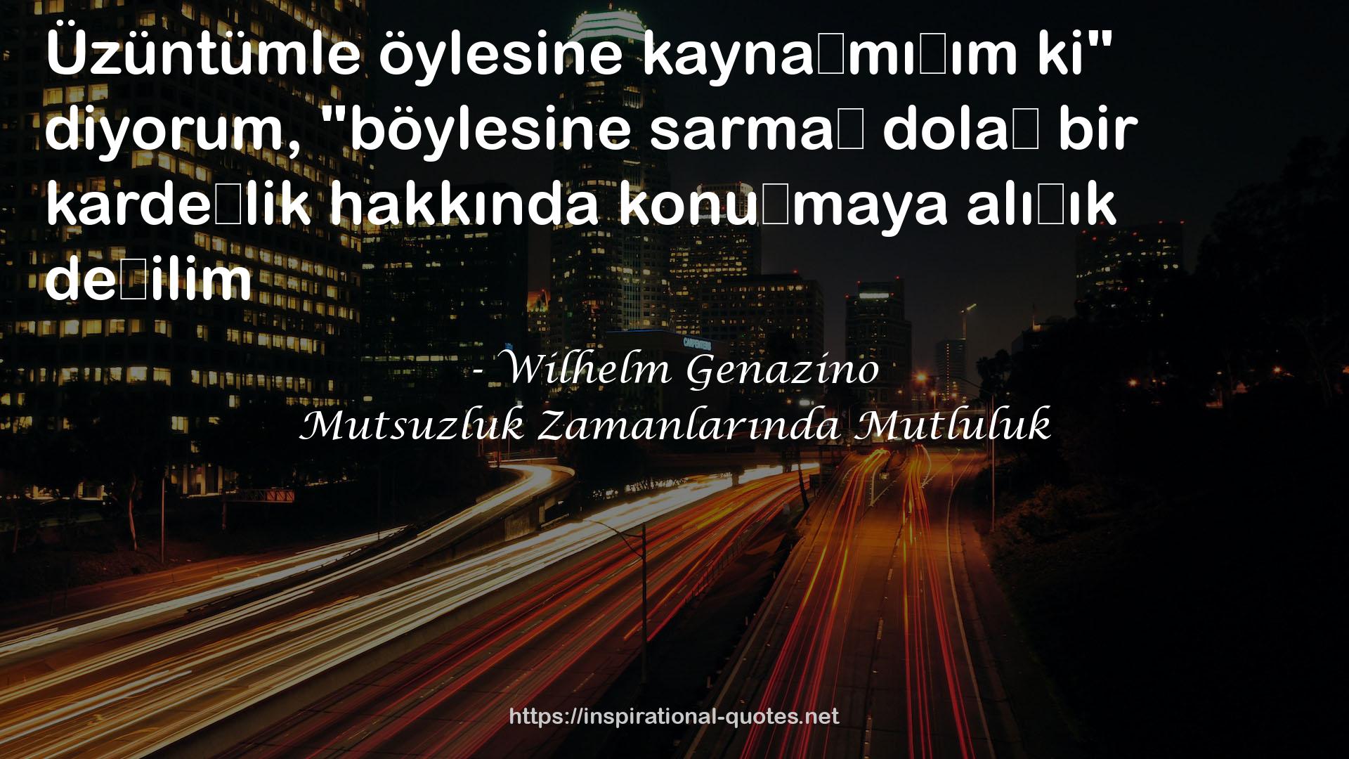 Wilhelm Genazino QUOTES