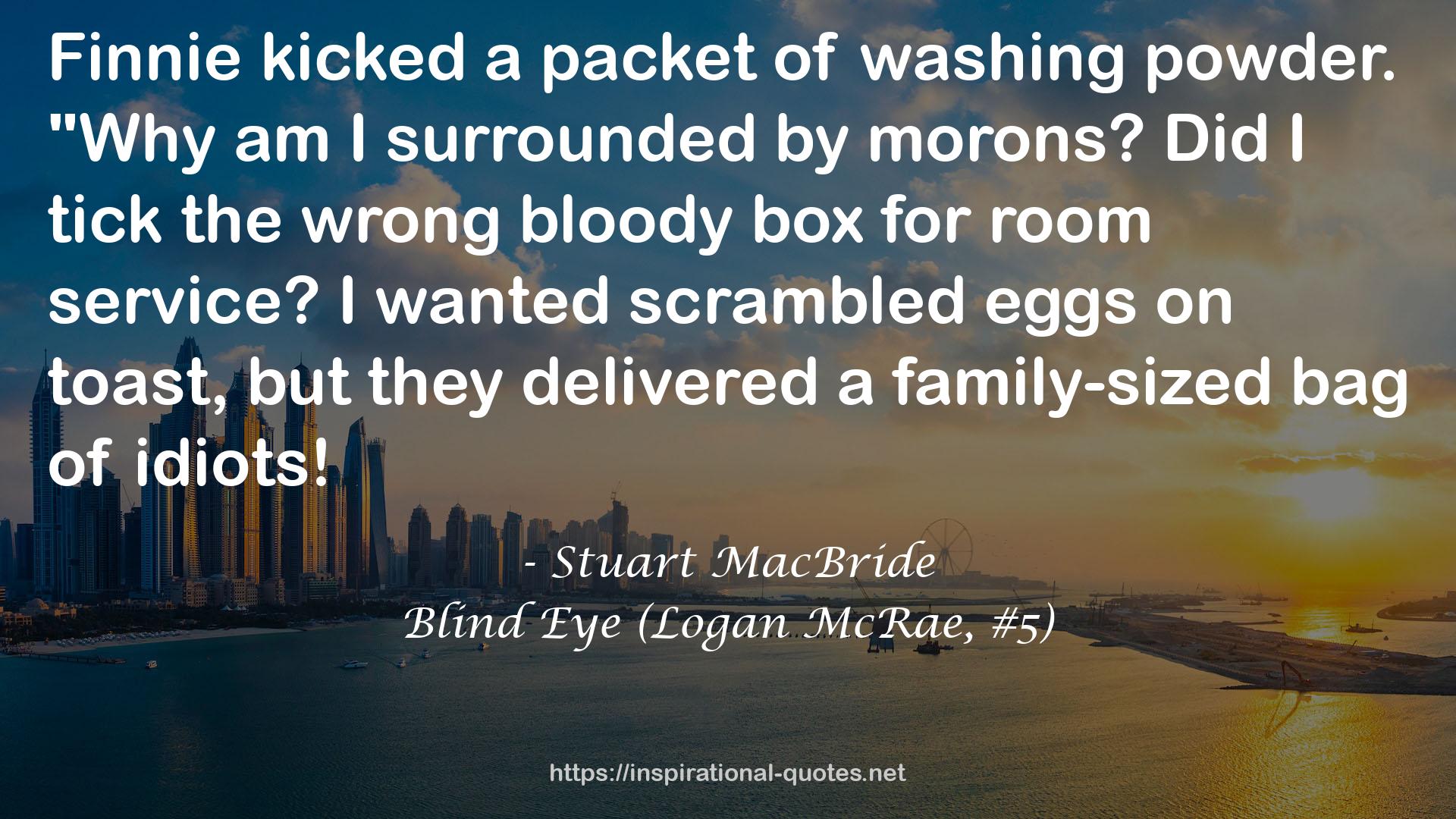 Blind Eye (Logan McRae, #5) QUOTES