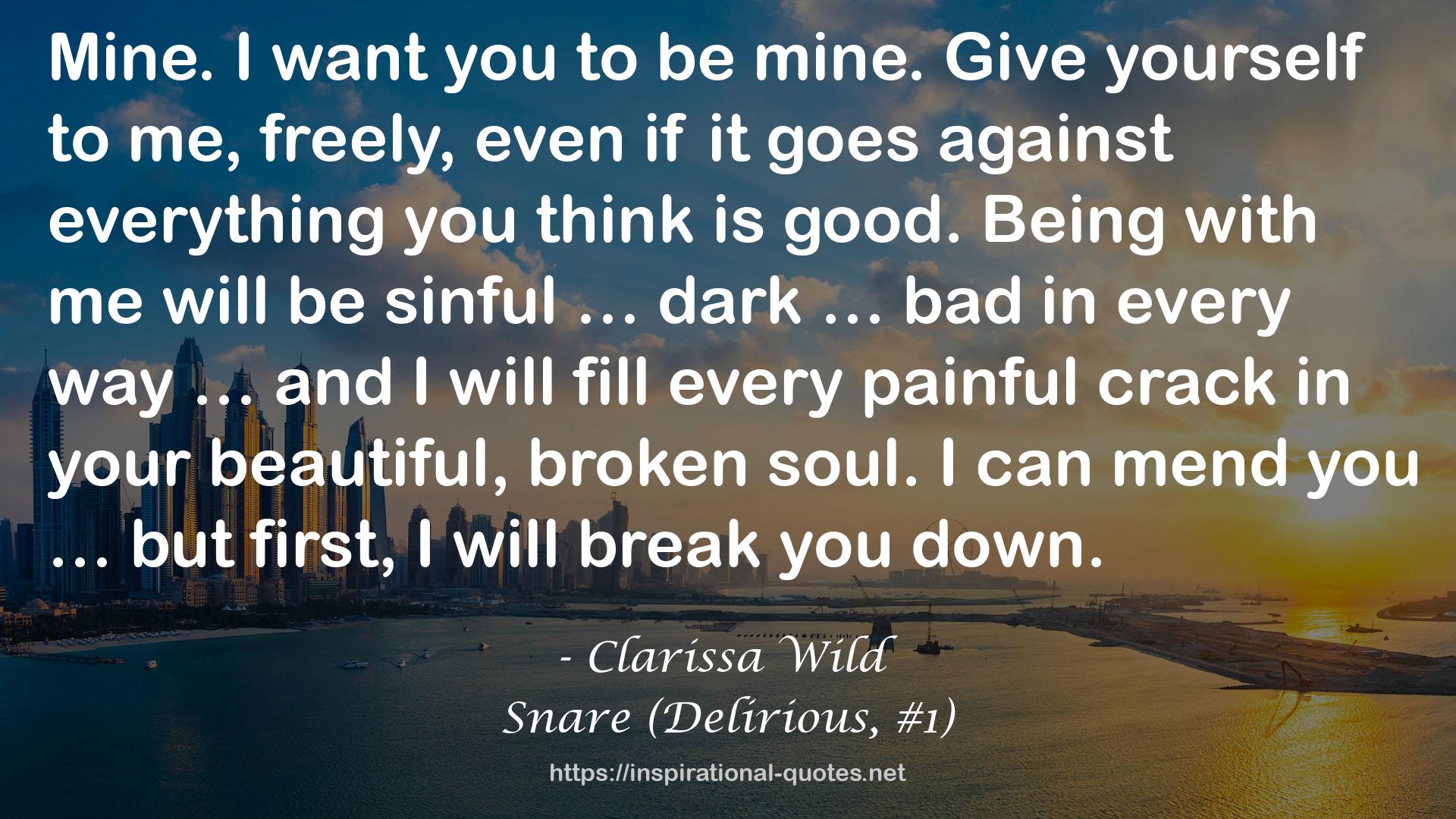 Clarissa Wild QUOTES