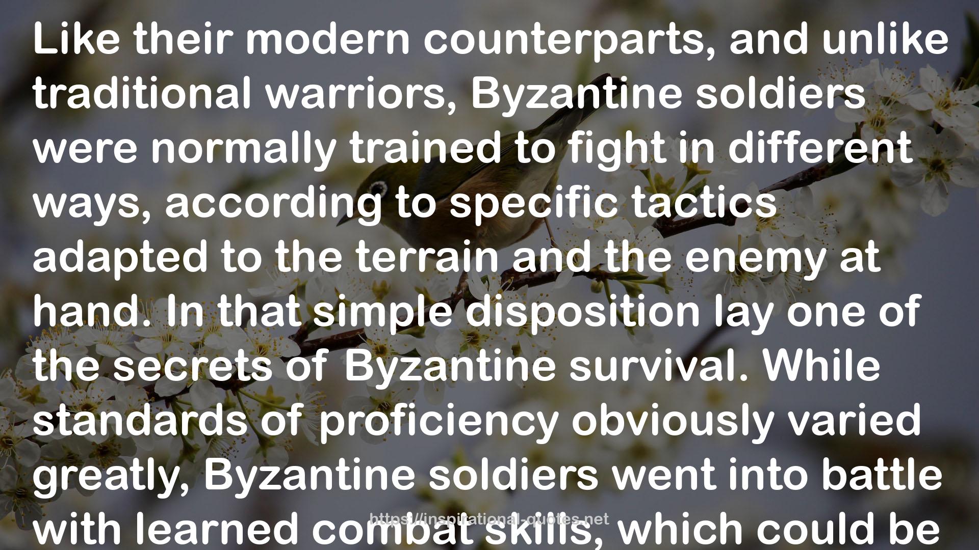 The Grand Strategy of the Byzantine Empire QUOTES