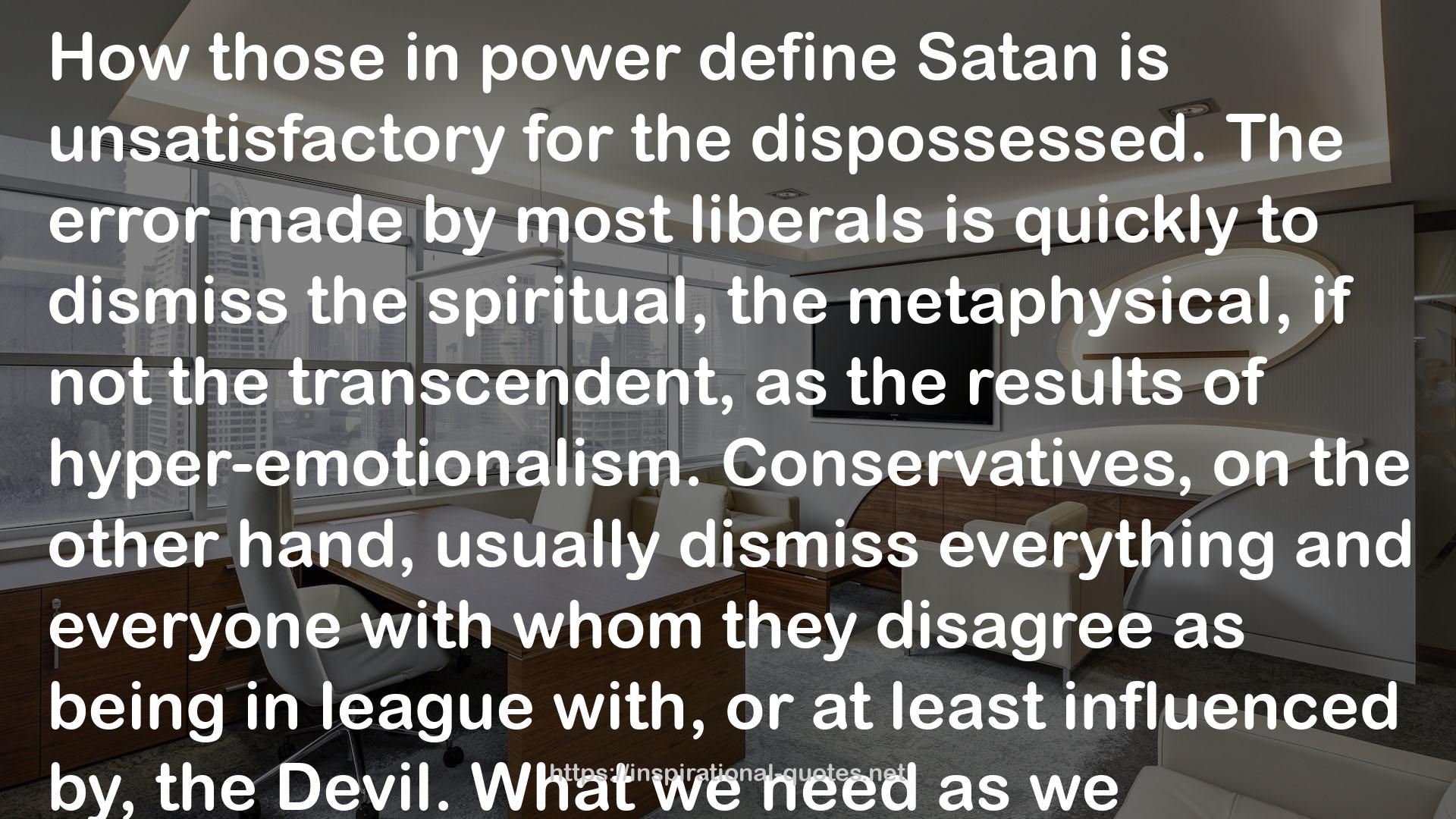 The Quest for the Historical Satan QUOTES