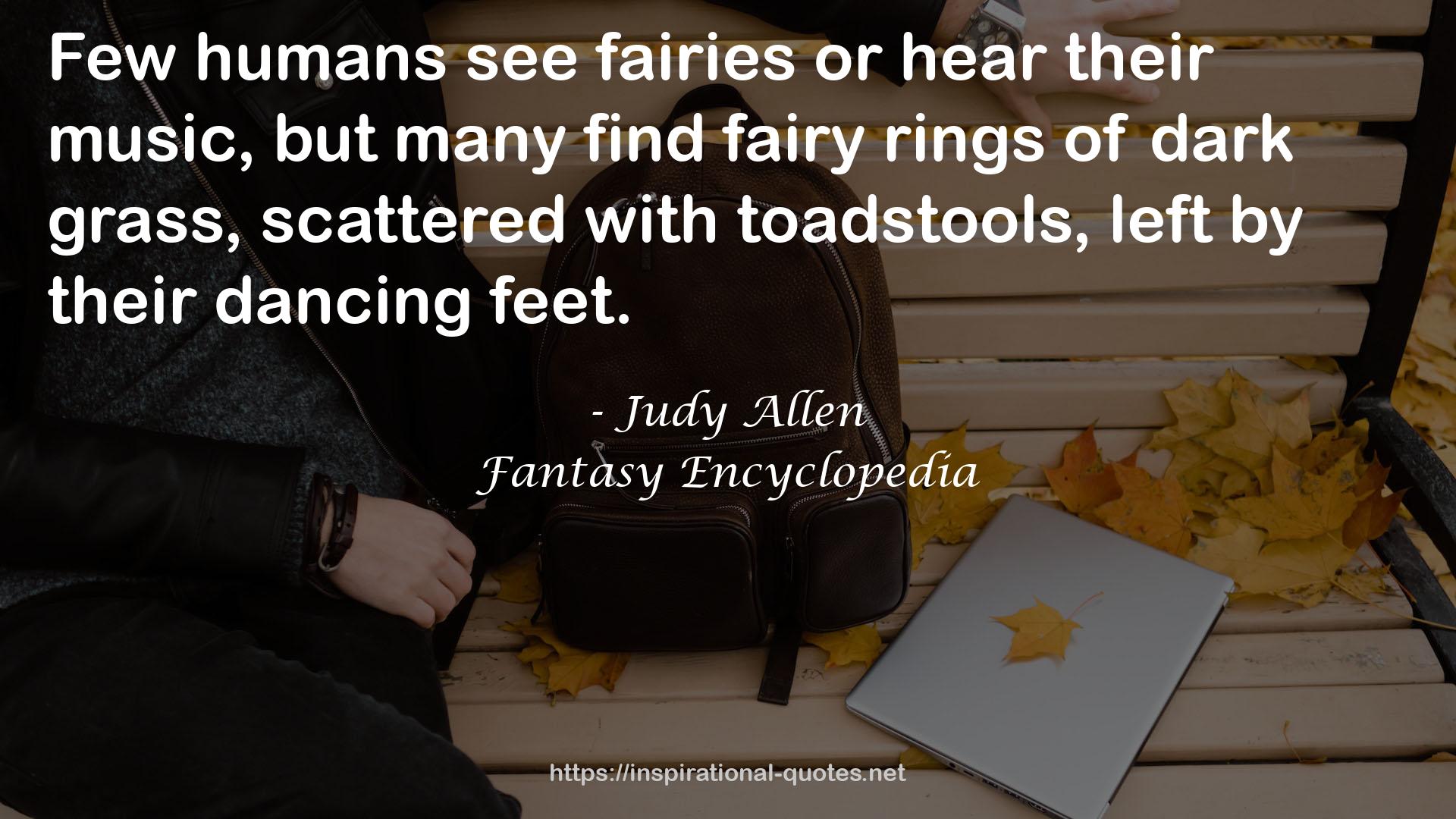 Fantasy Encyclopedia QUOTES