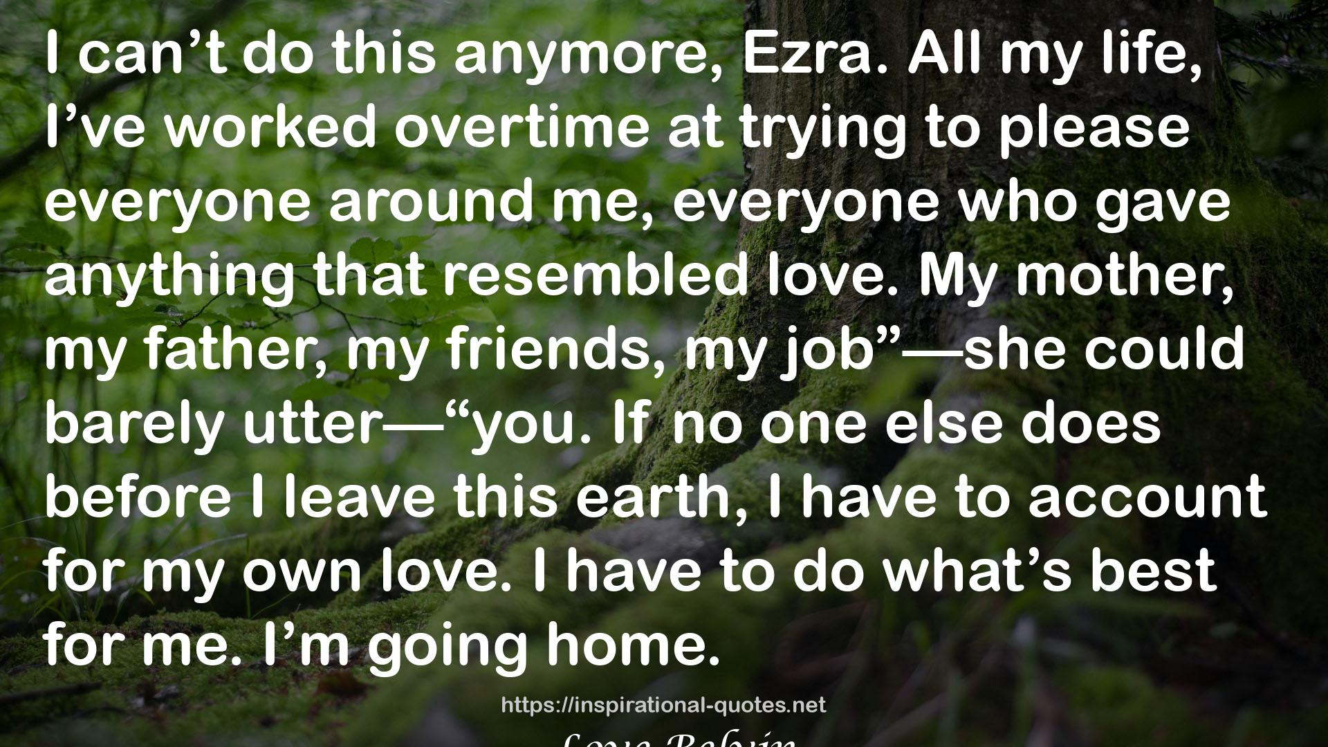 In Love with Ezra (Love Unaccounted Book 2) QUOTES