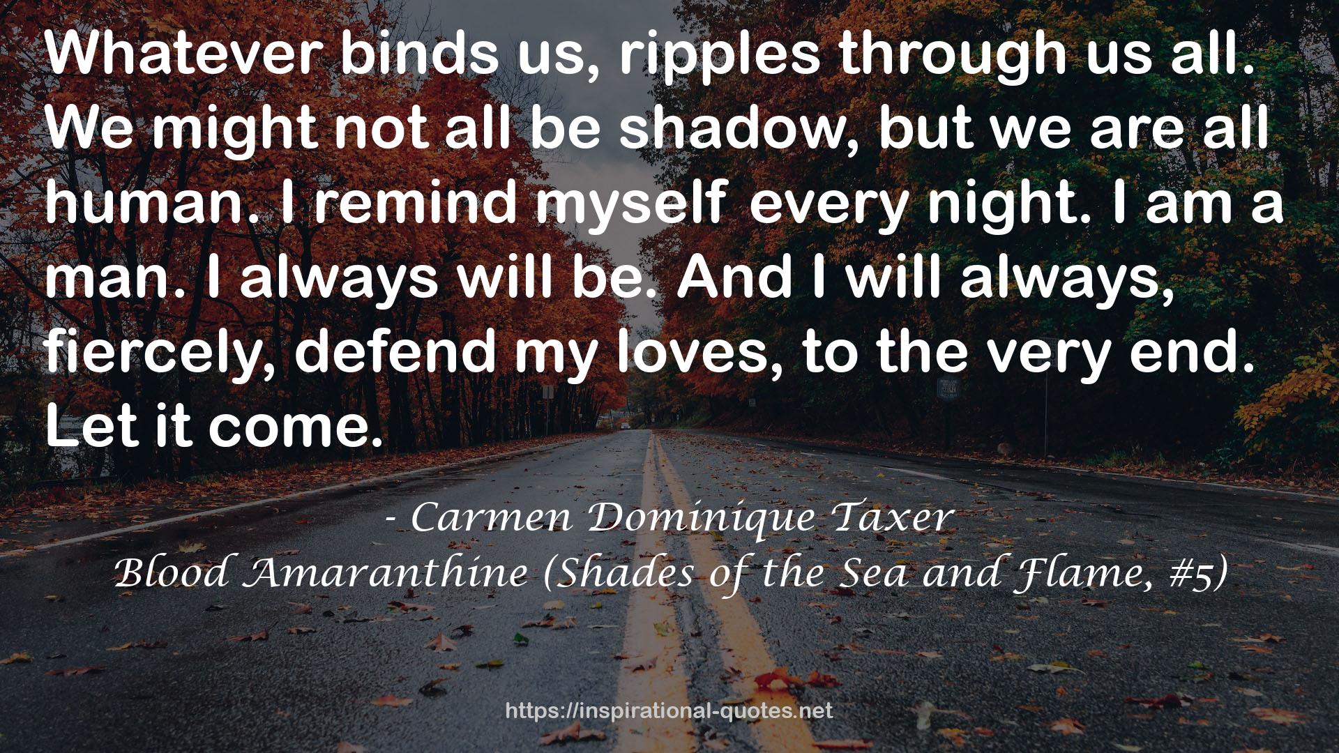 Blood Amaranthine (Shades of the Sea and Flame, #5) QUOTES