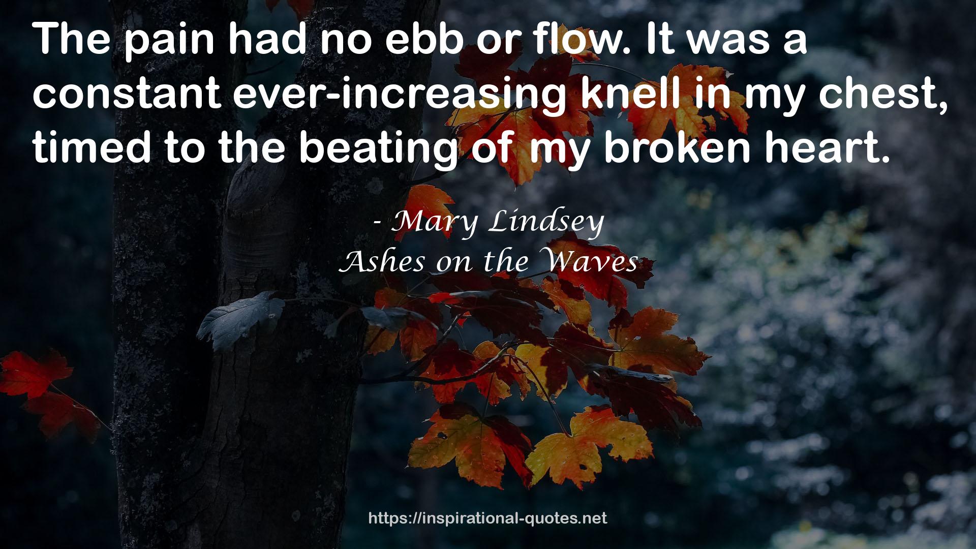 Ashes on the Waves QUOTES