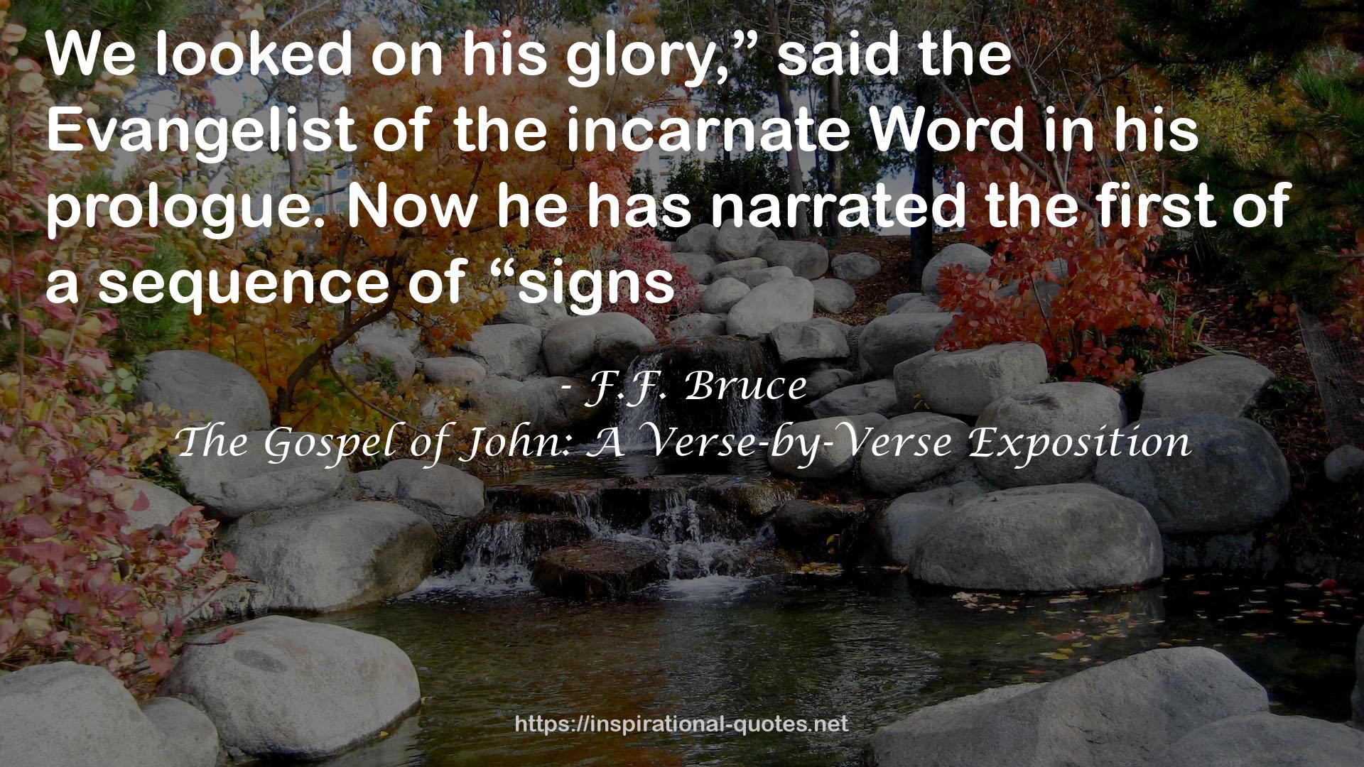 F.F. Bruce QUOTES