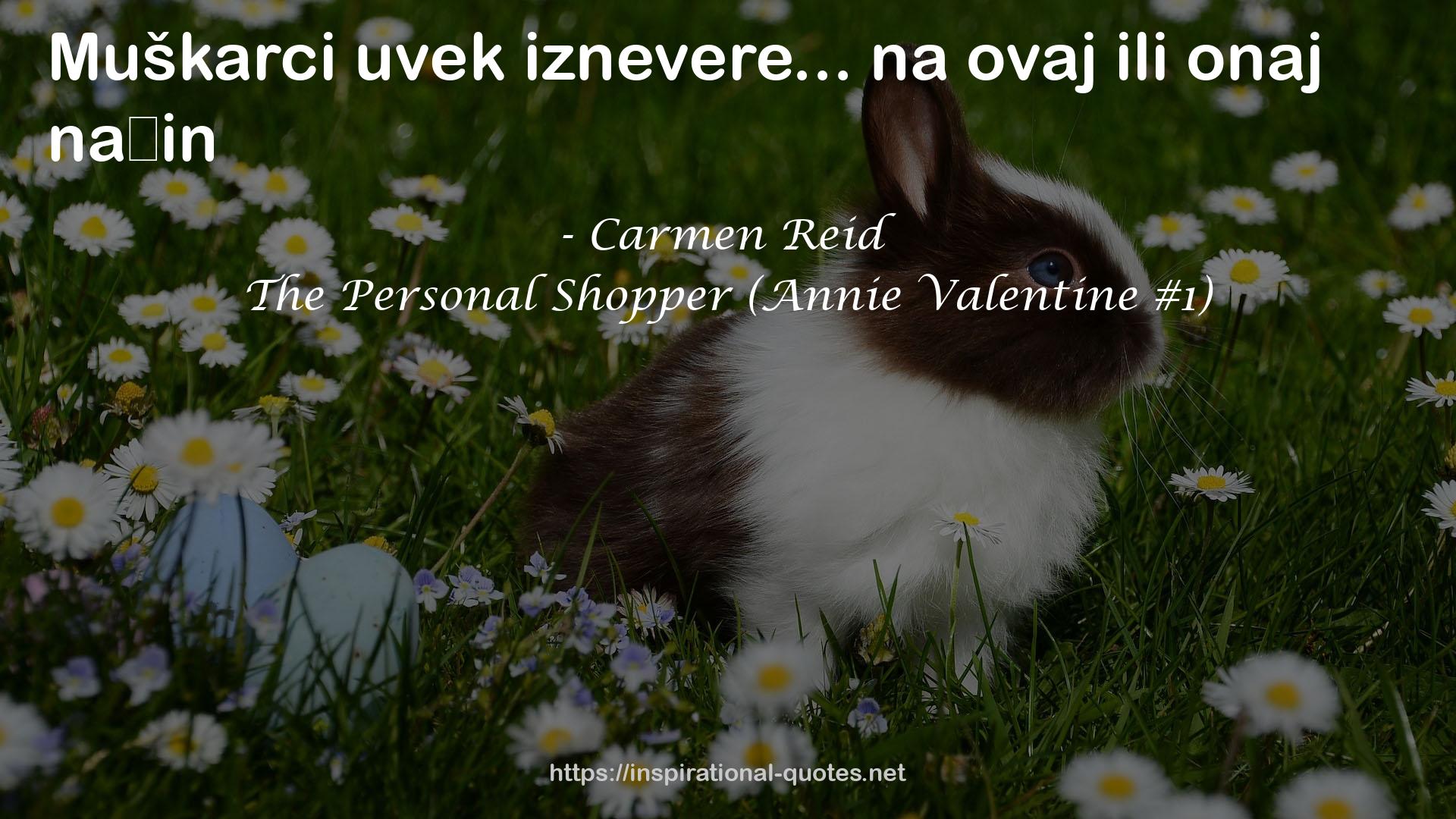 The Personal Shopper (Annie Valentine #1) QUOTES