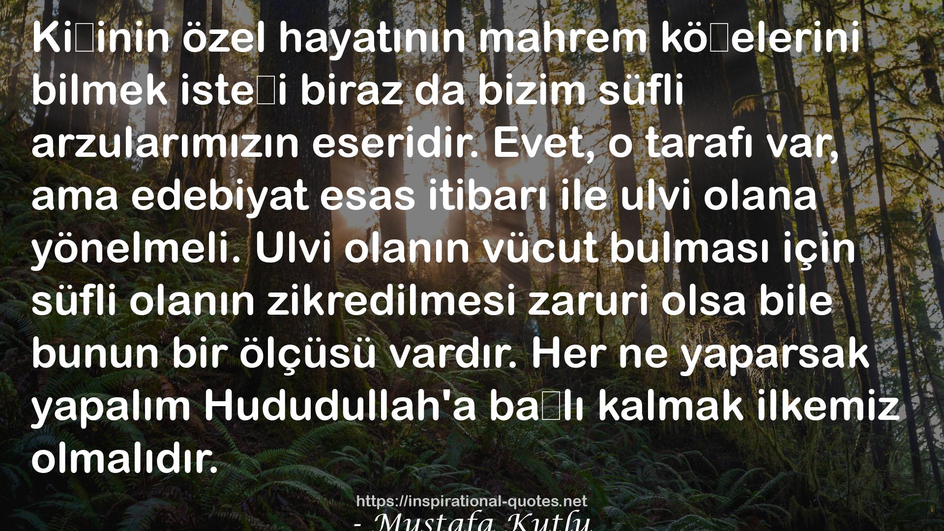 Tahir Sami Bey'in Özel Hayatı QUOTES