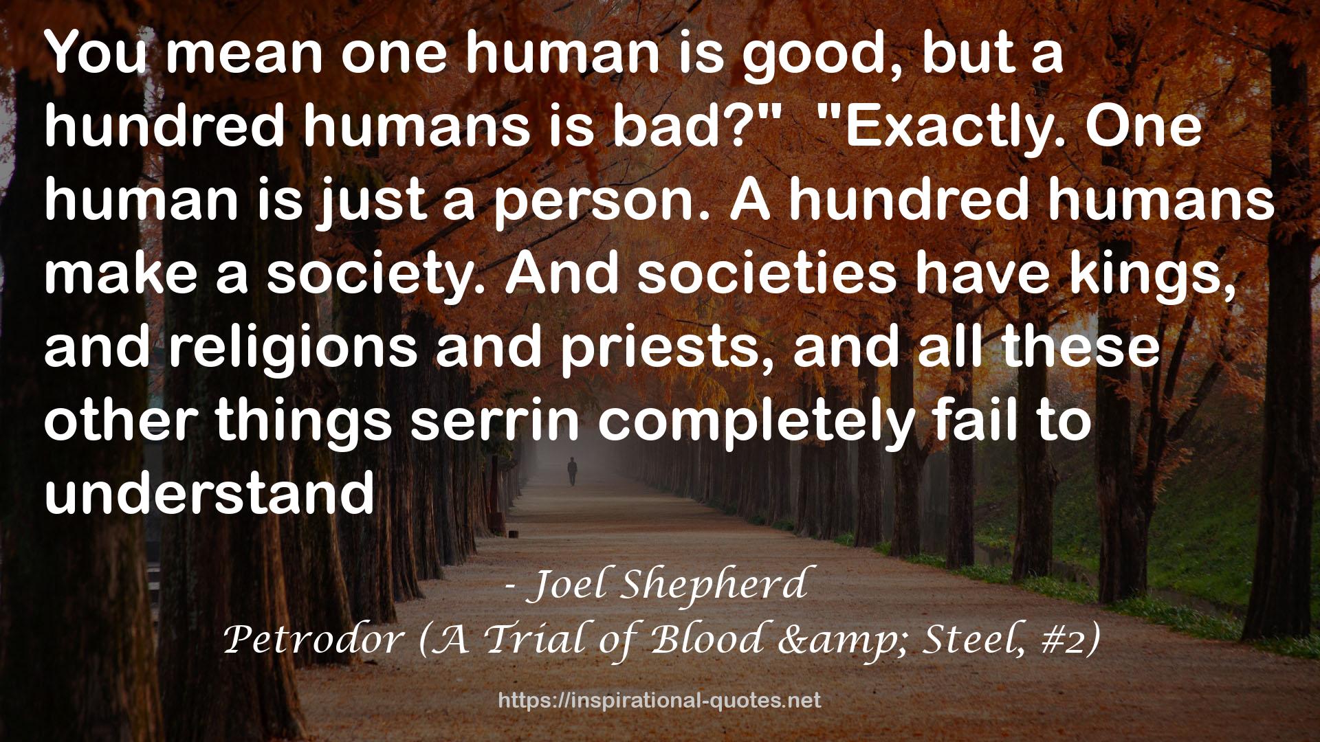 Petrodor (A Trial of Blood & Steel, #2) QUOTES