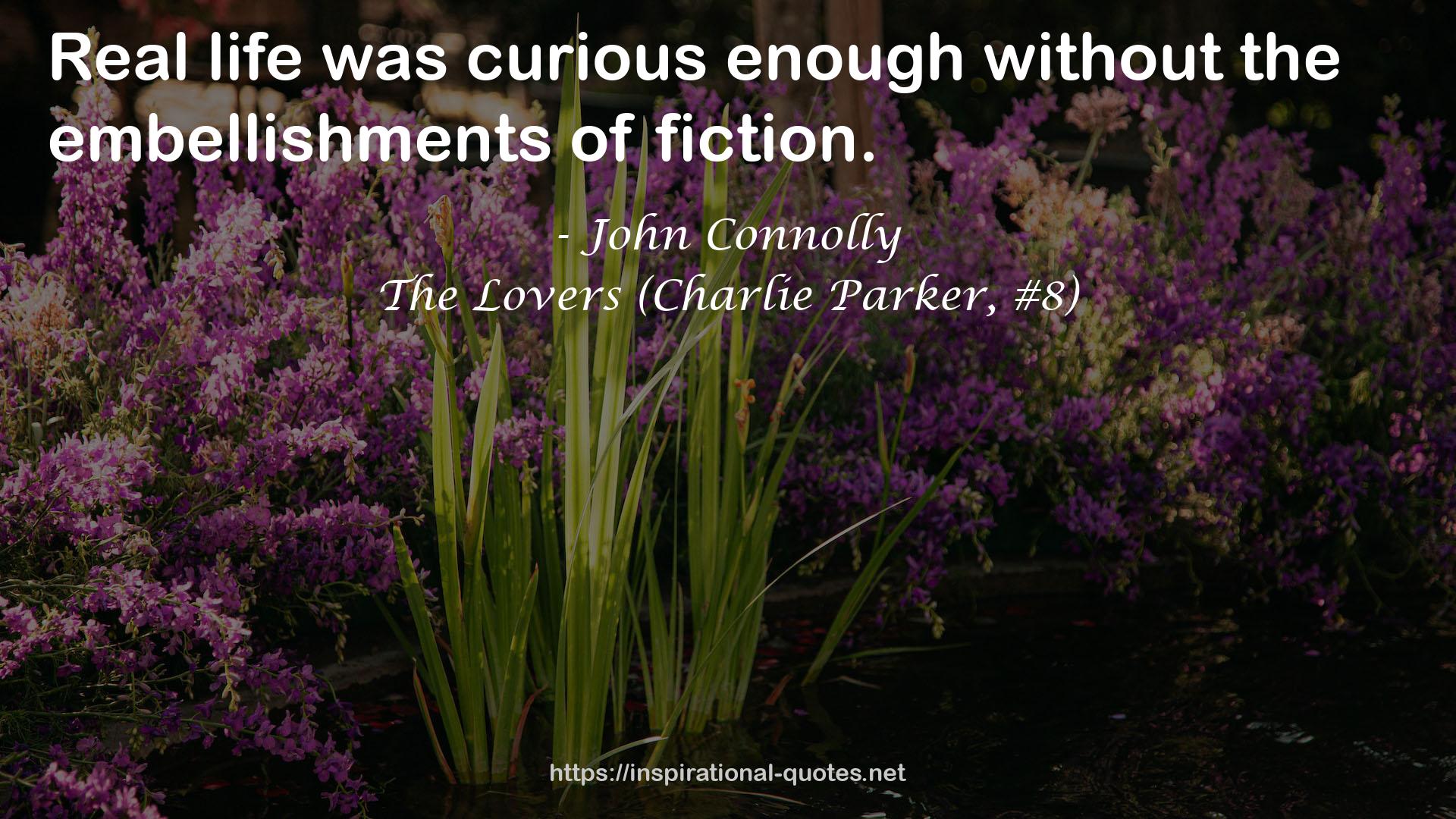 The Lovers (Charlie Parker, #8) QUOTES