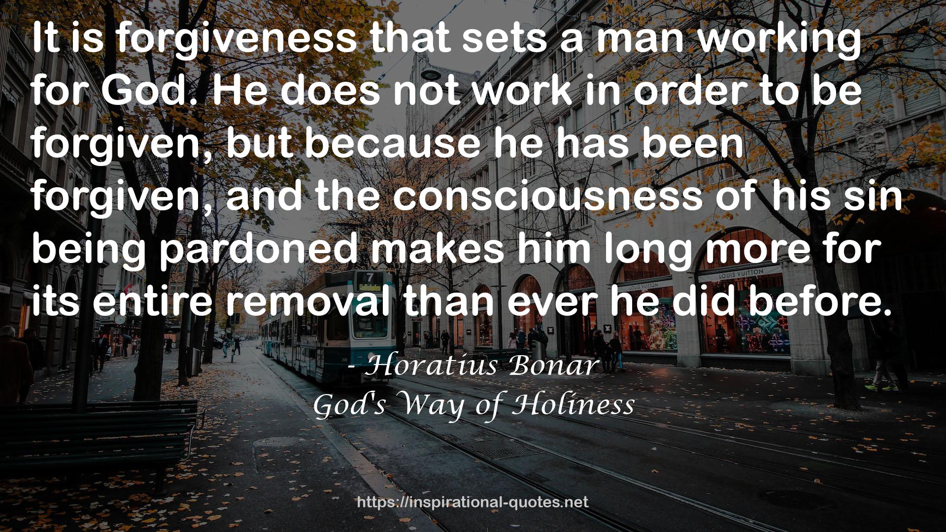 God's Way of Holiness QUOTES