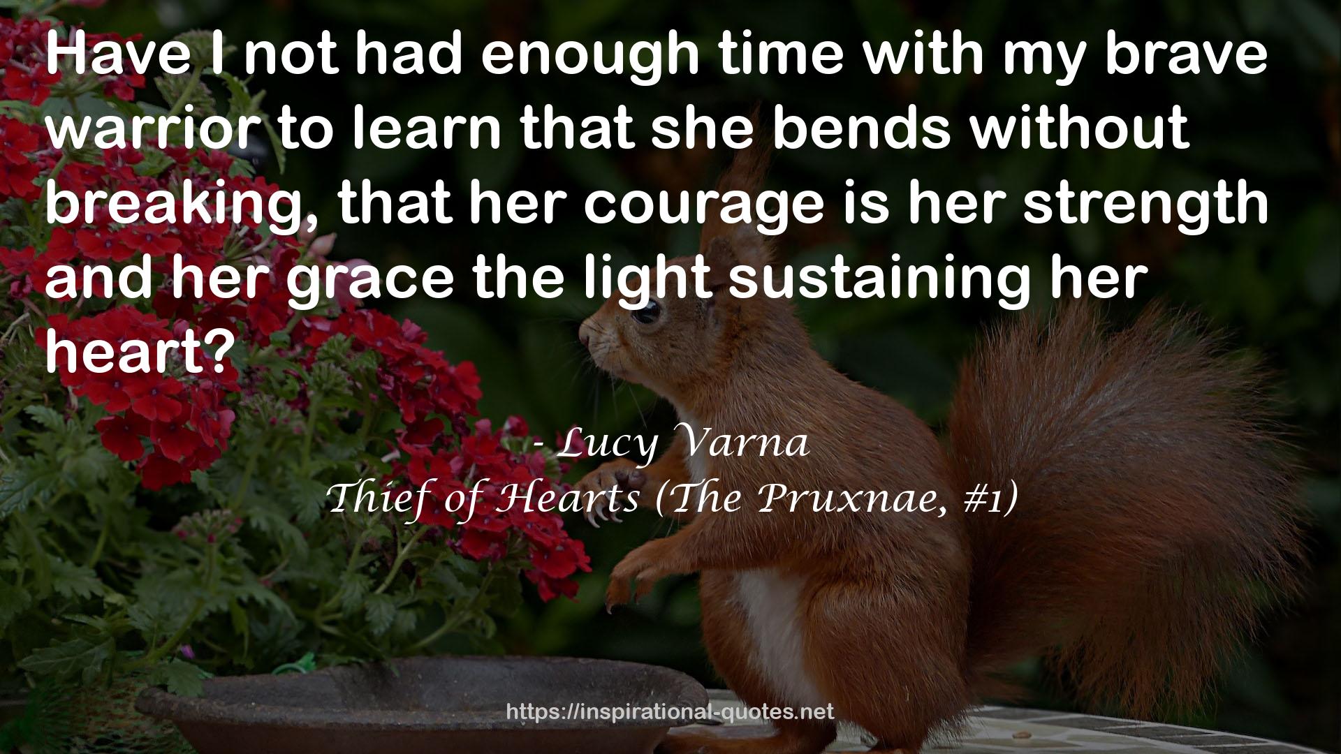 Thief of Hearts (The Pruxnae, #1) QUOTES