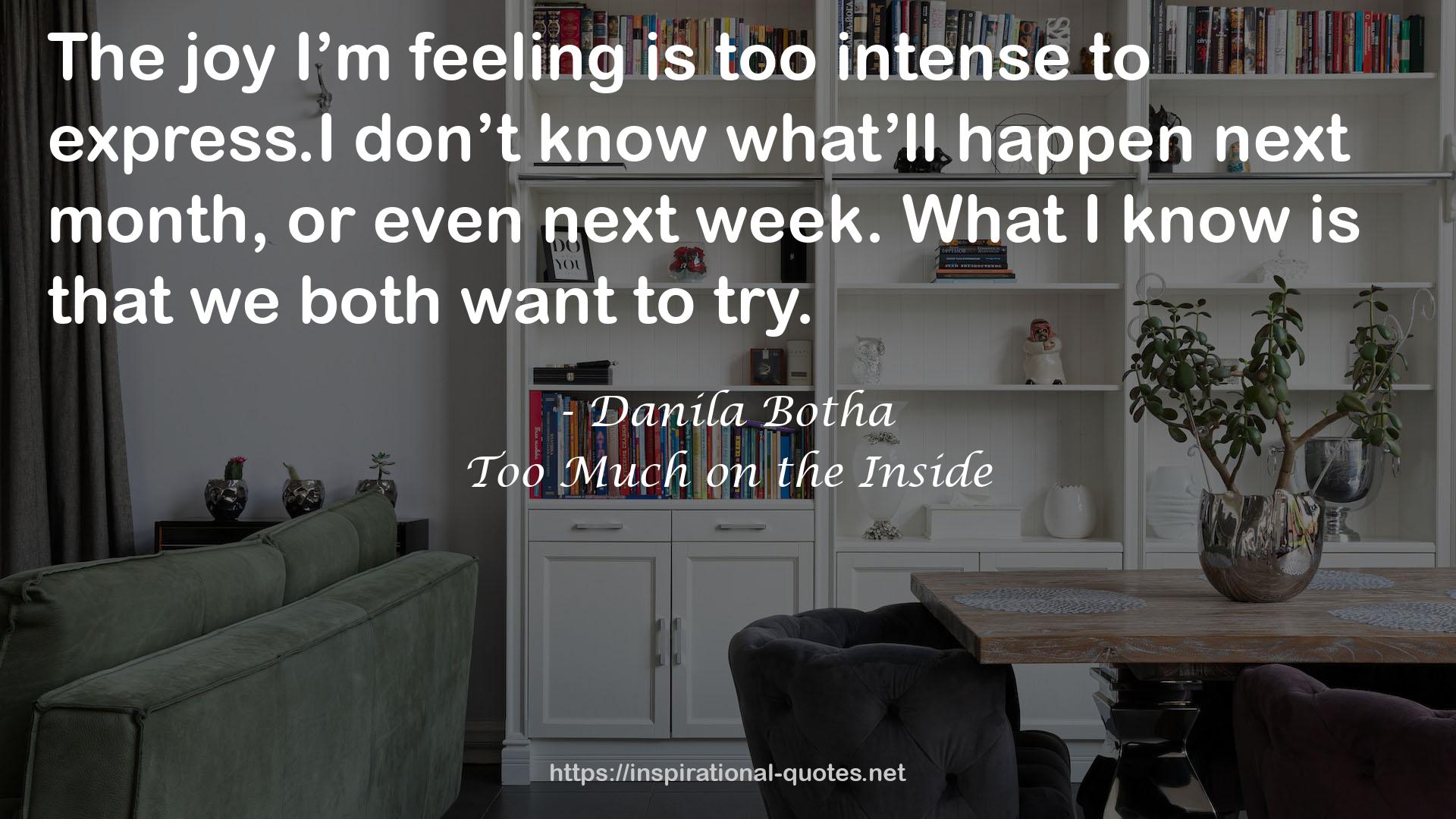 Danila Botha QUOTES