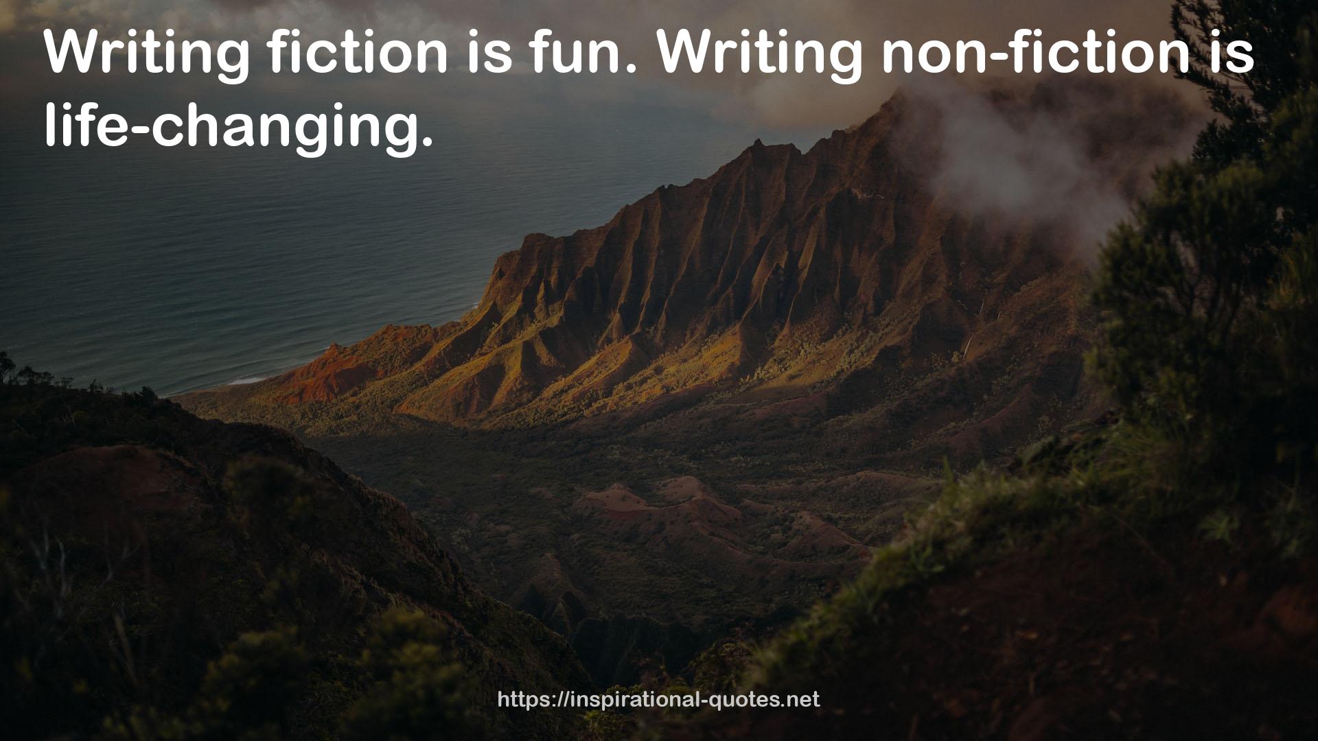 Non-fiction  QUOTES