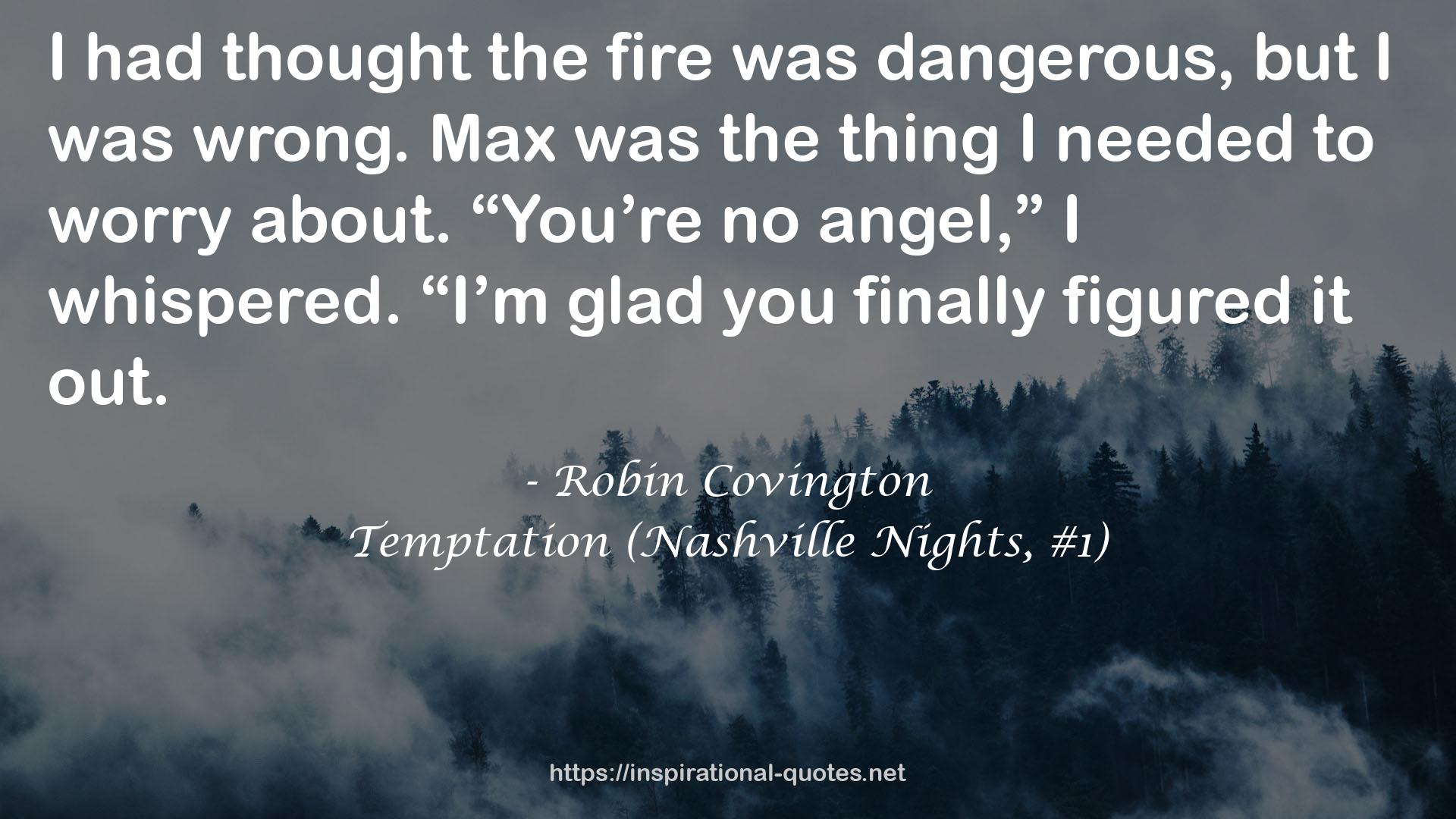 Temptation (Nashville Nights, #1) QUOTES