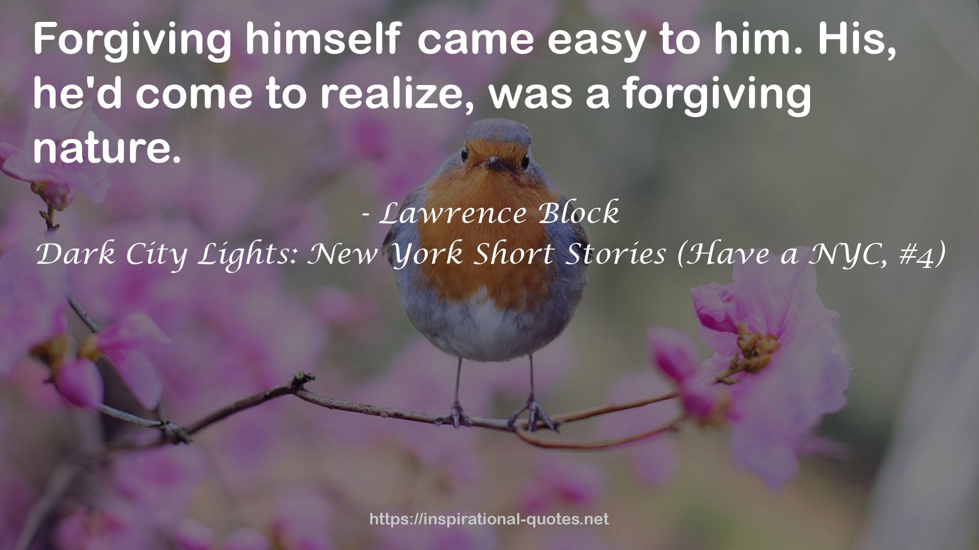 Dark City Lights: New York Short Stories (Have a NYC, #4) QUOTES