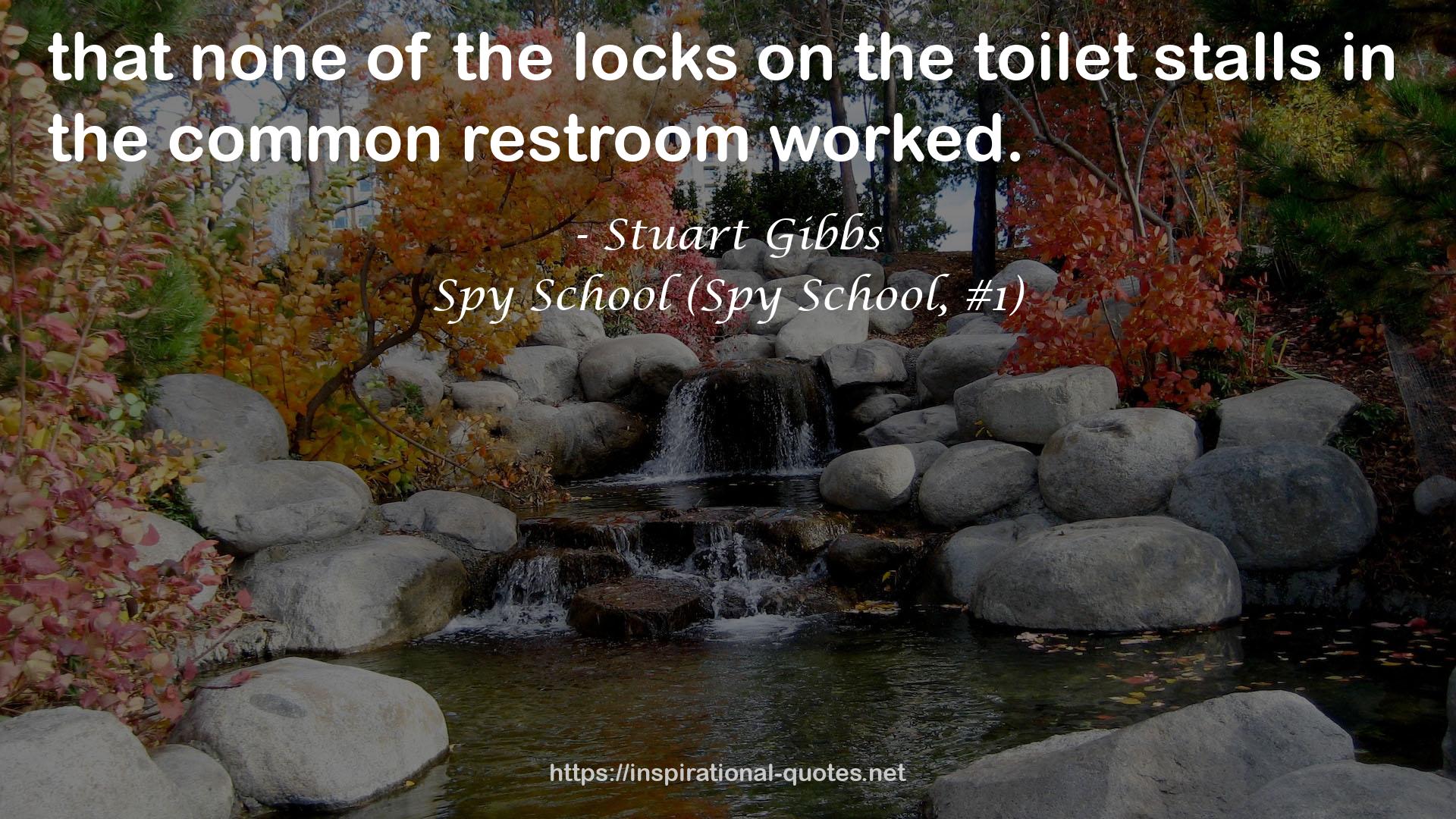 Spy School (Spy School, #1) QUOTES