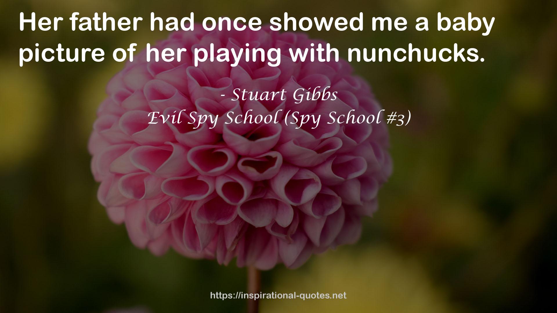 Evil Spy School (Spy School #3) QUOTES