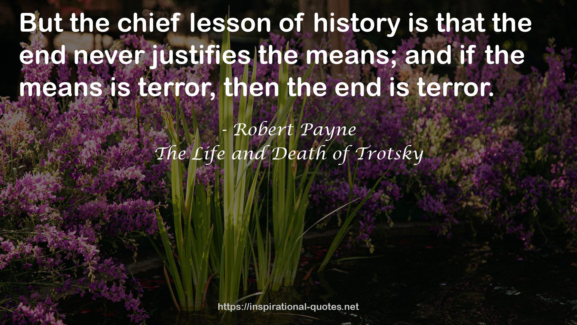 The Life and Death of Trotsky QUOTES