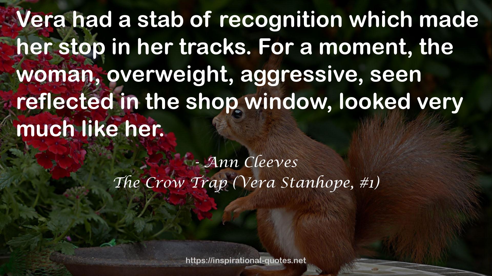 The Crow Trap (Vera Stanhope, #1) QUOTES