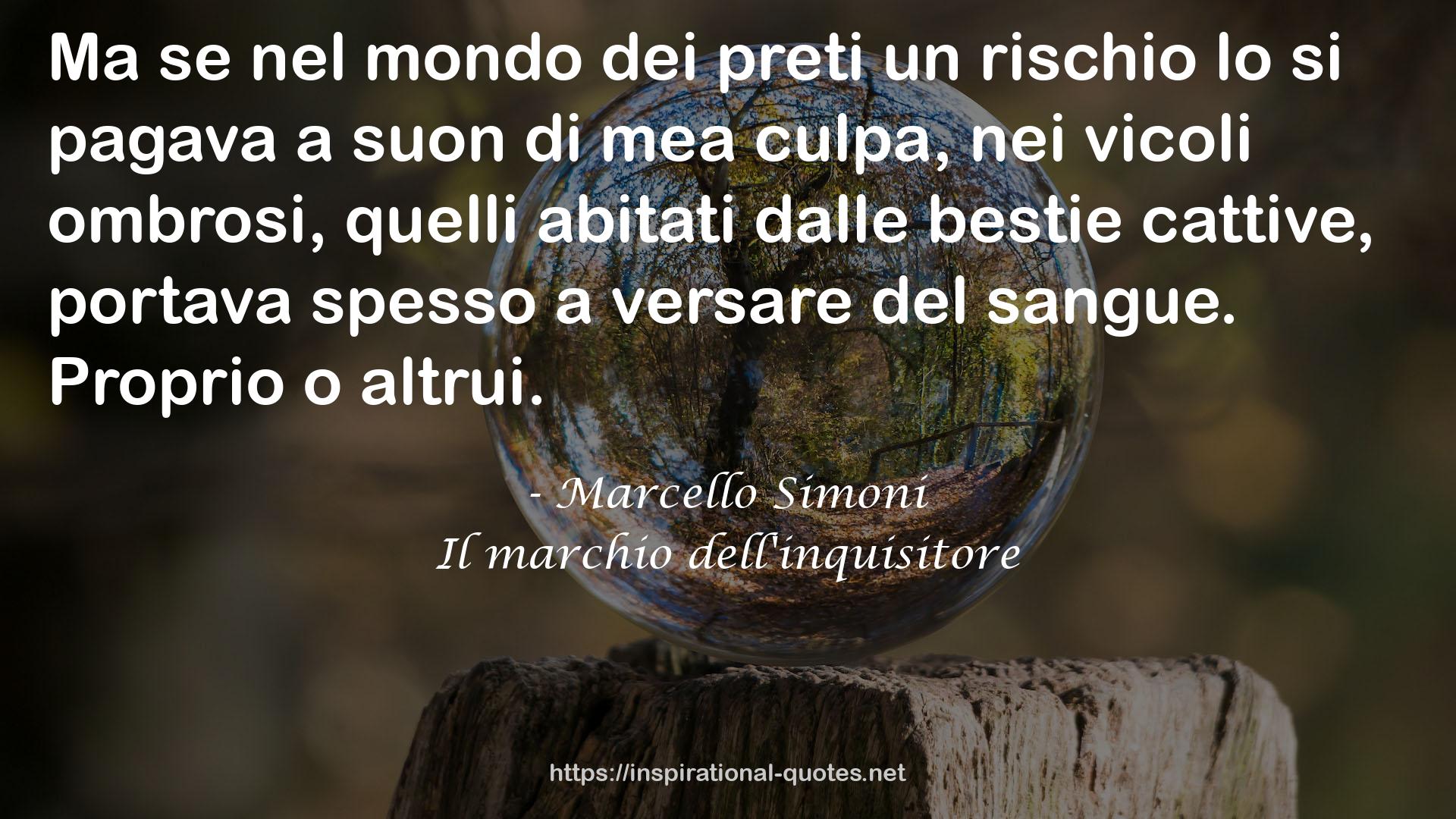 Il marchio dell'inquisitore QUOTES