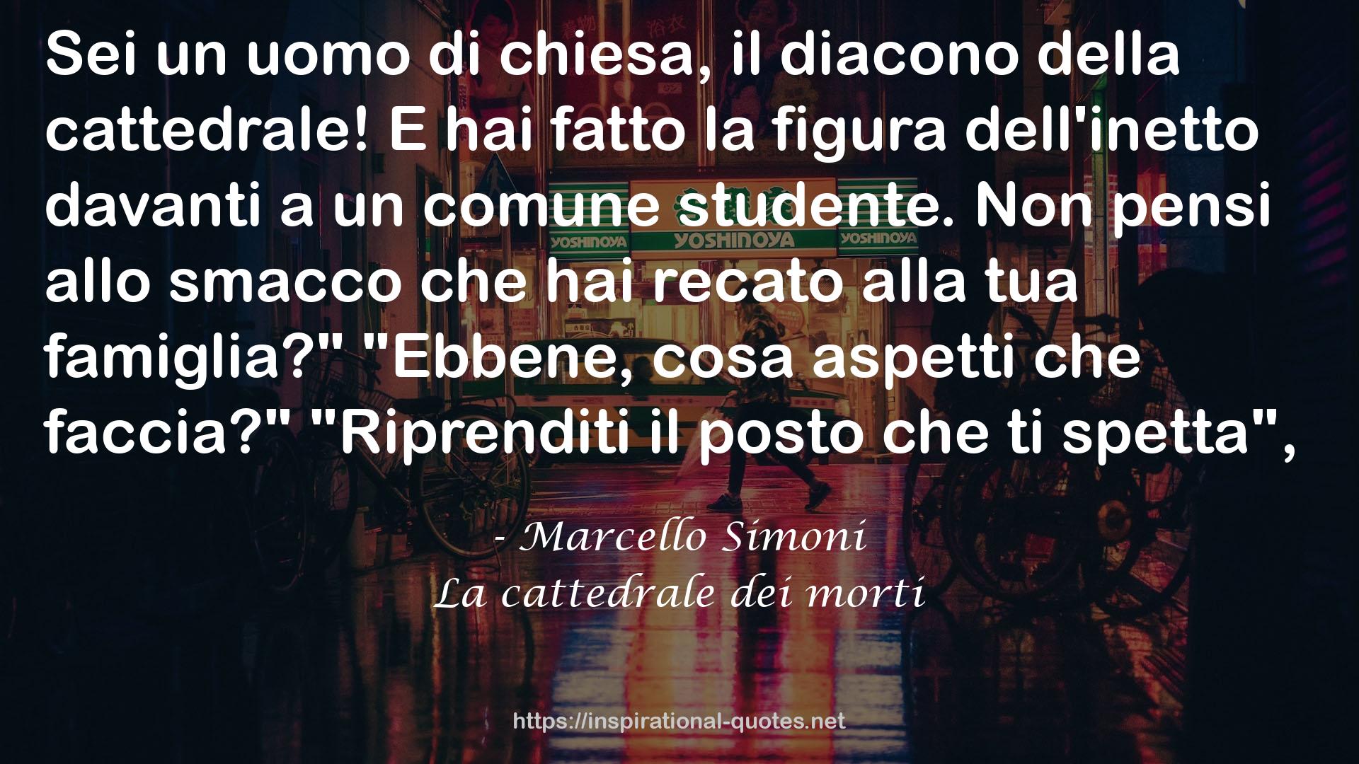 La cattedrale dei morti QUOTES