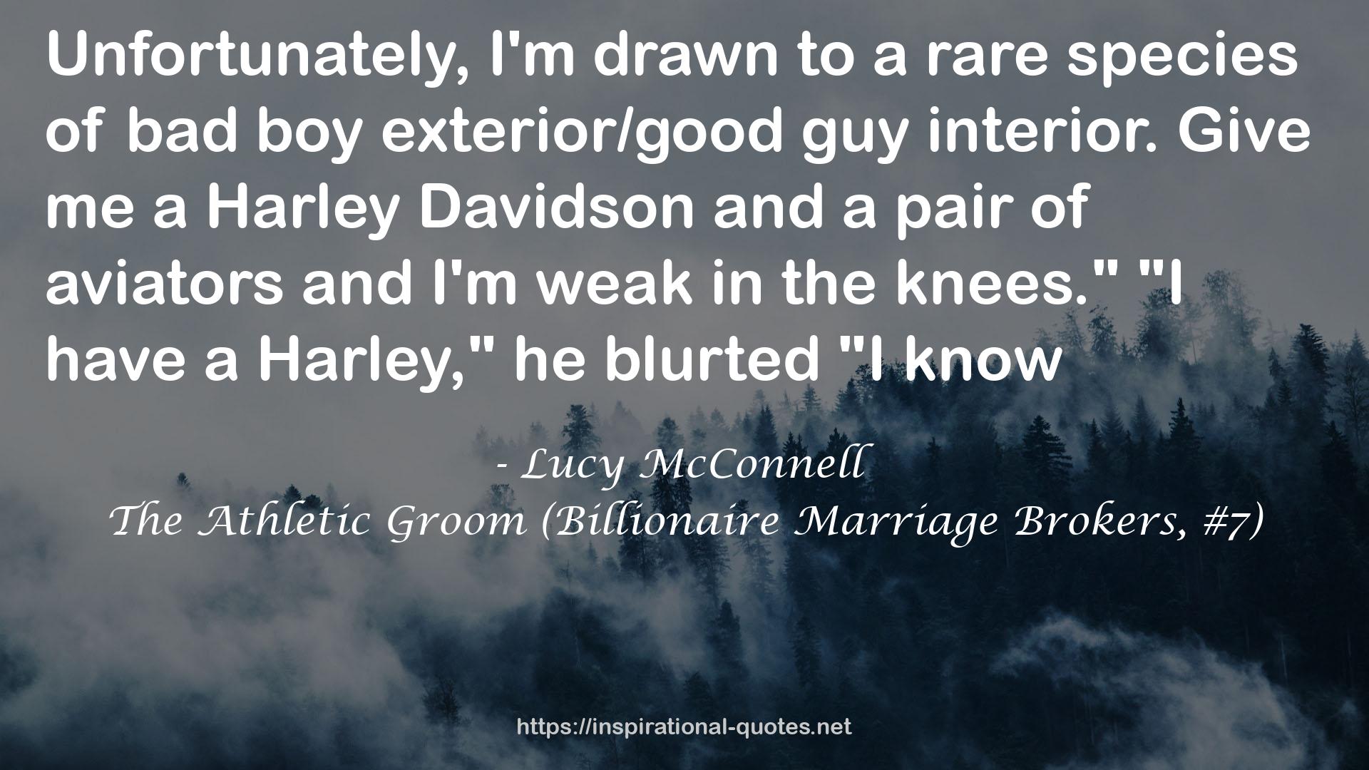 The Athletic Groom (Billionaire Marriage Brokers, #7) QUOTES