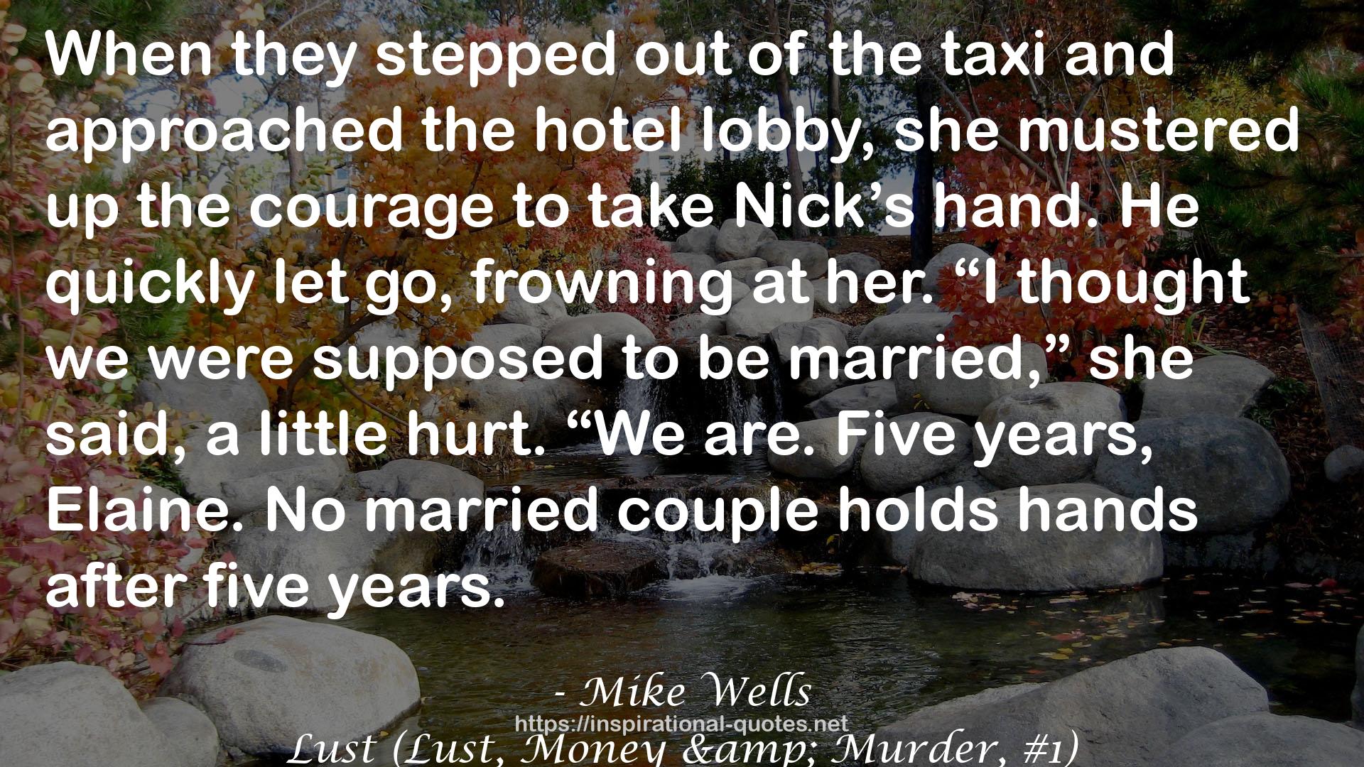 Lust (Lust, Money & Murder, #1) QUOTES