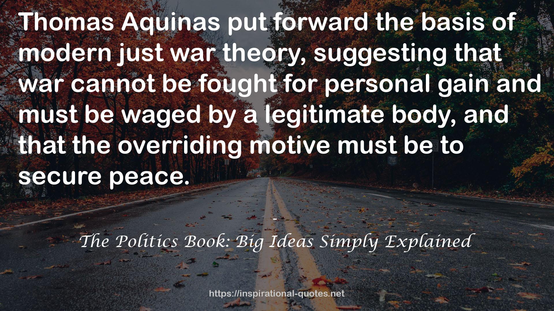 The Politics Book: Big Ideas Simply Explained QUOTES