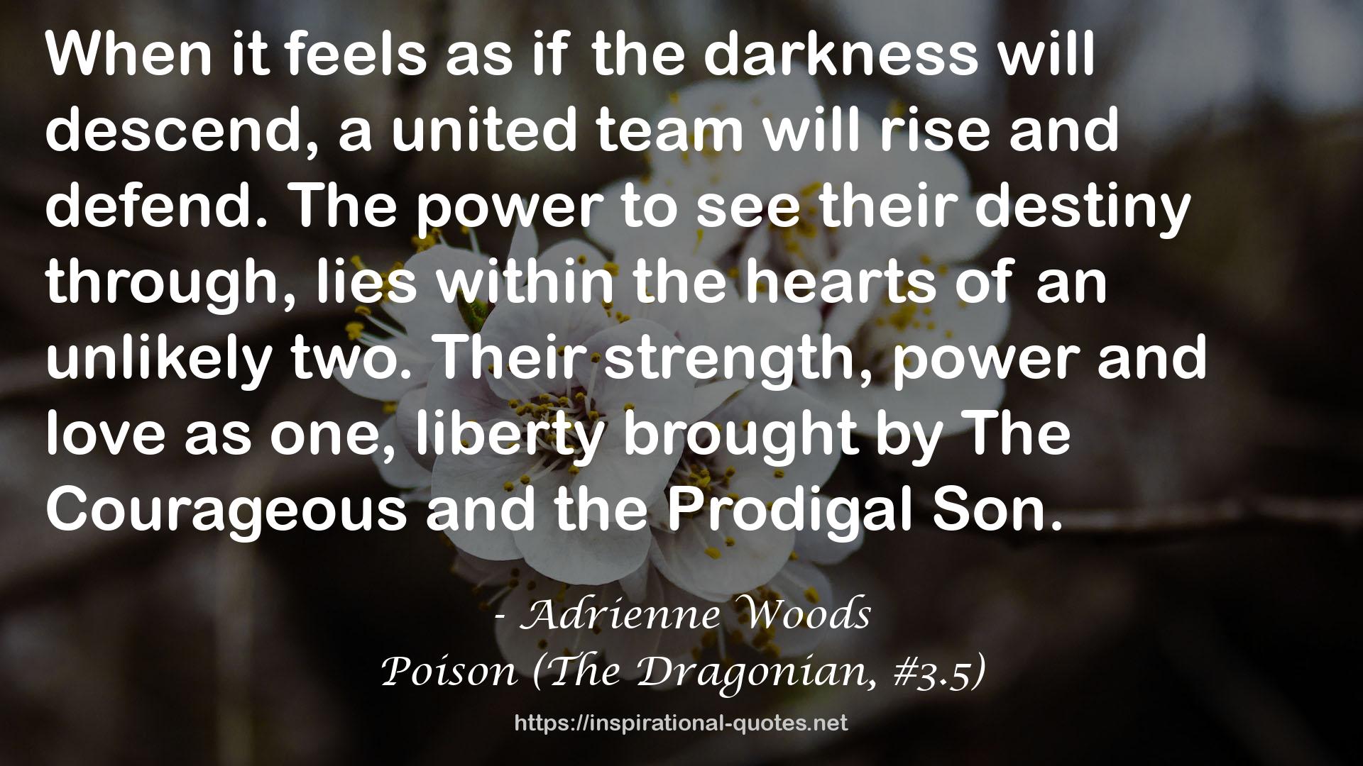 Poison (The Dragonian, #3.5) QUOTES