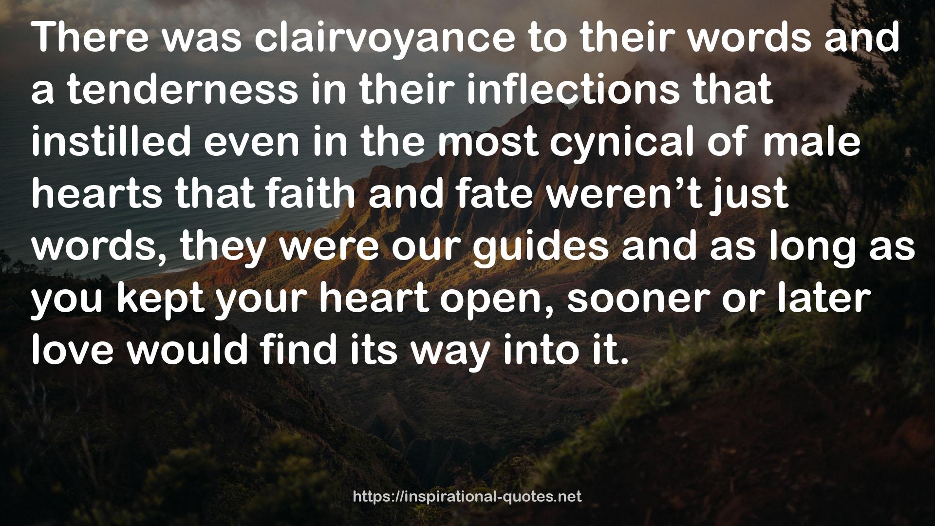 clairvoyance  QUOTES