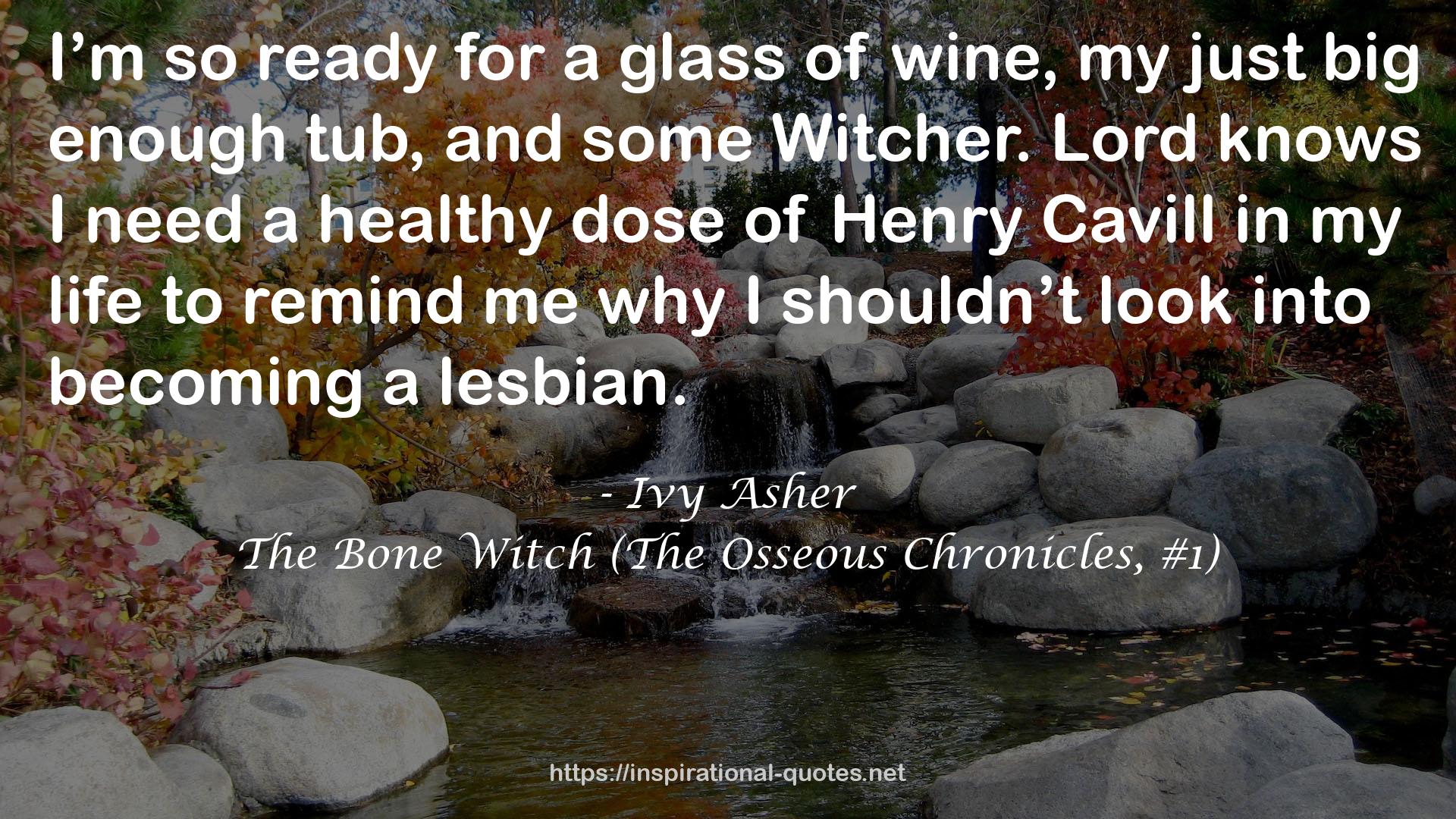 The Bone Witch (The Osseous Chronicles, #1) QUOTES