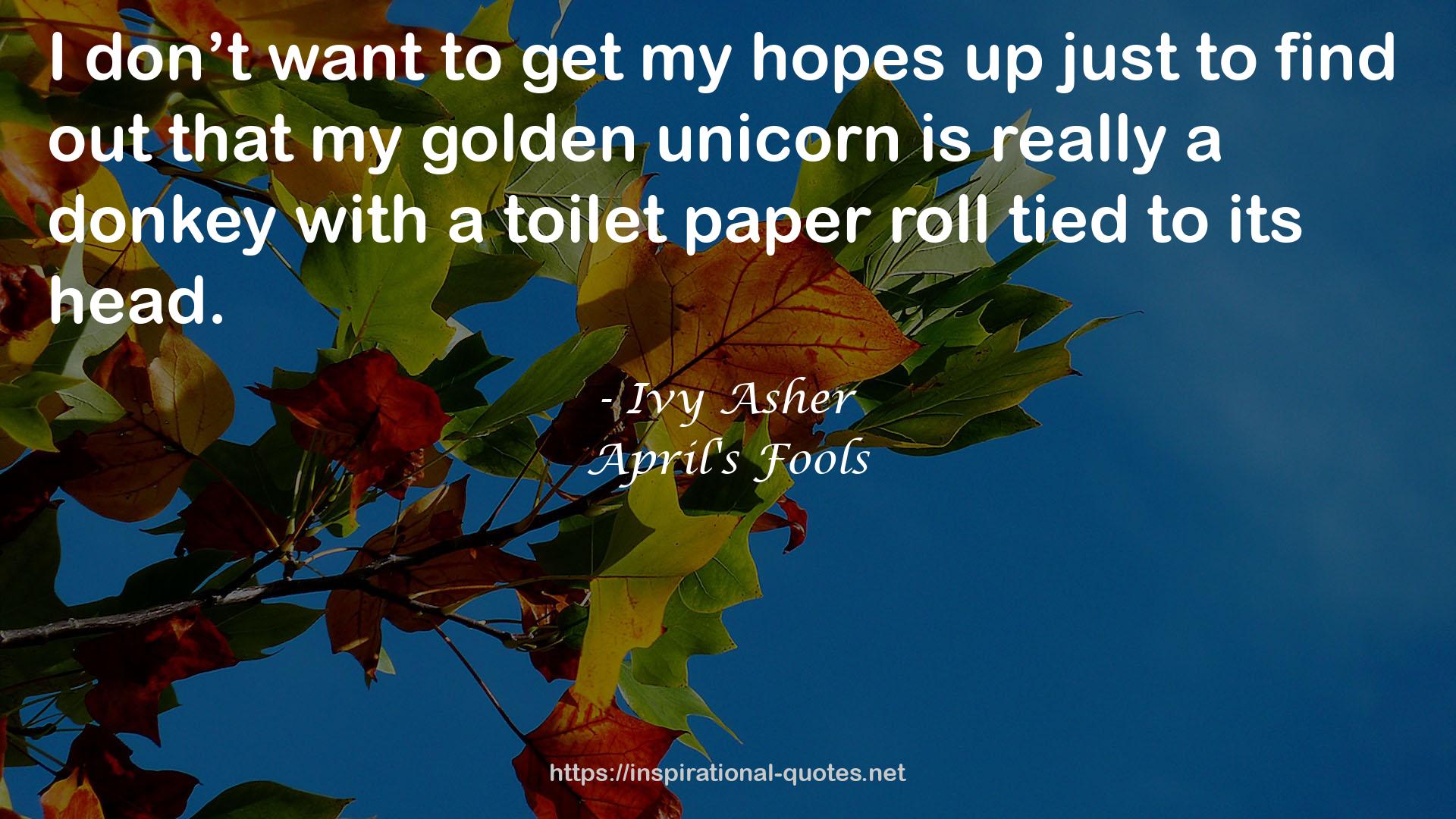 Ivy Asher QUOTES