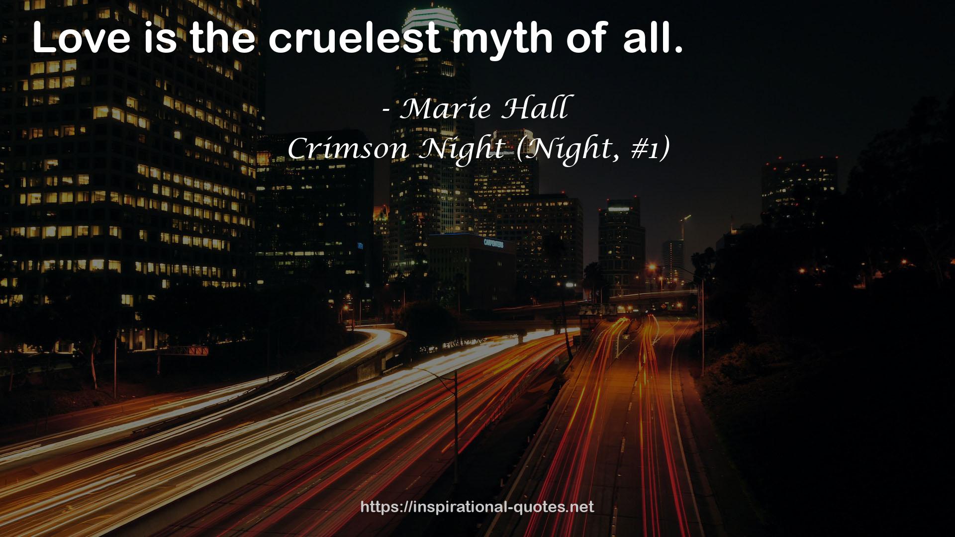 Crimson Night (Night, #1) QUOTES