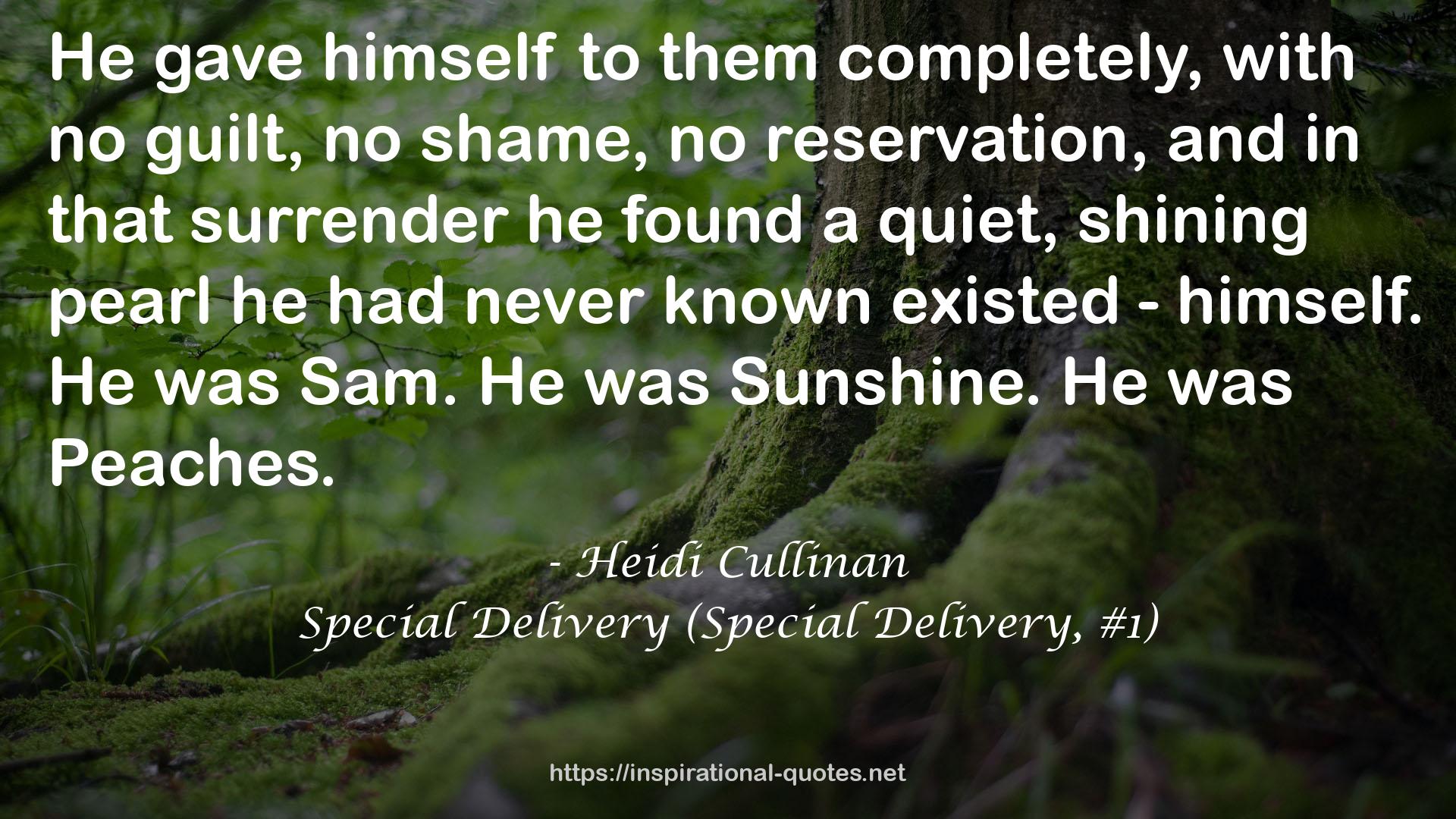 Special Delivery (Special Delivery, #1) QUOTES