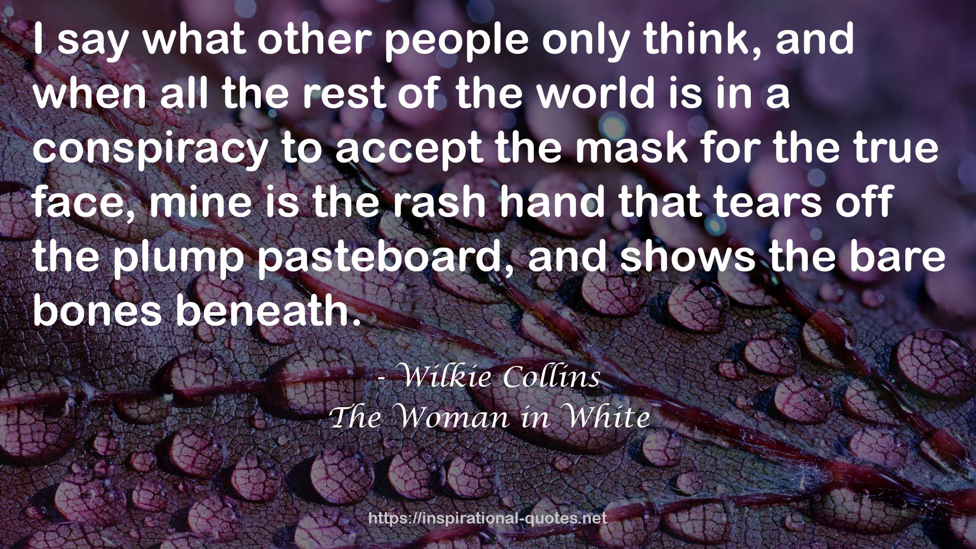 The Woman in White QUOTES
