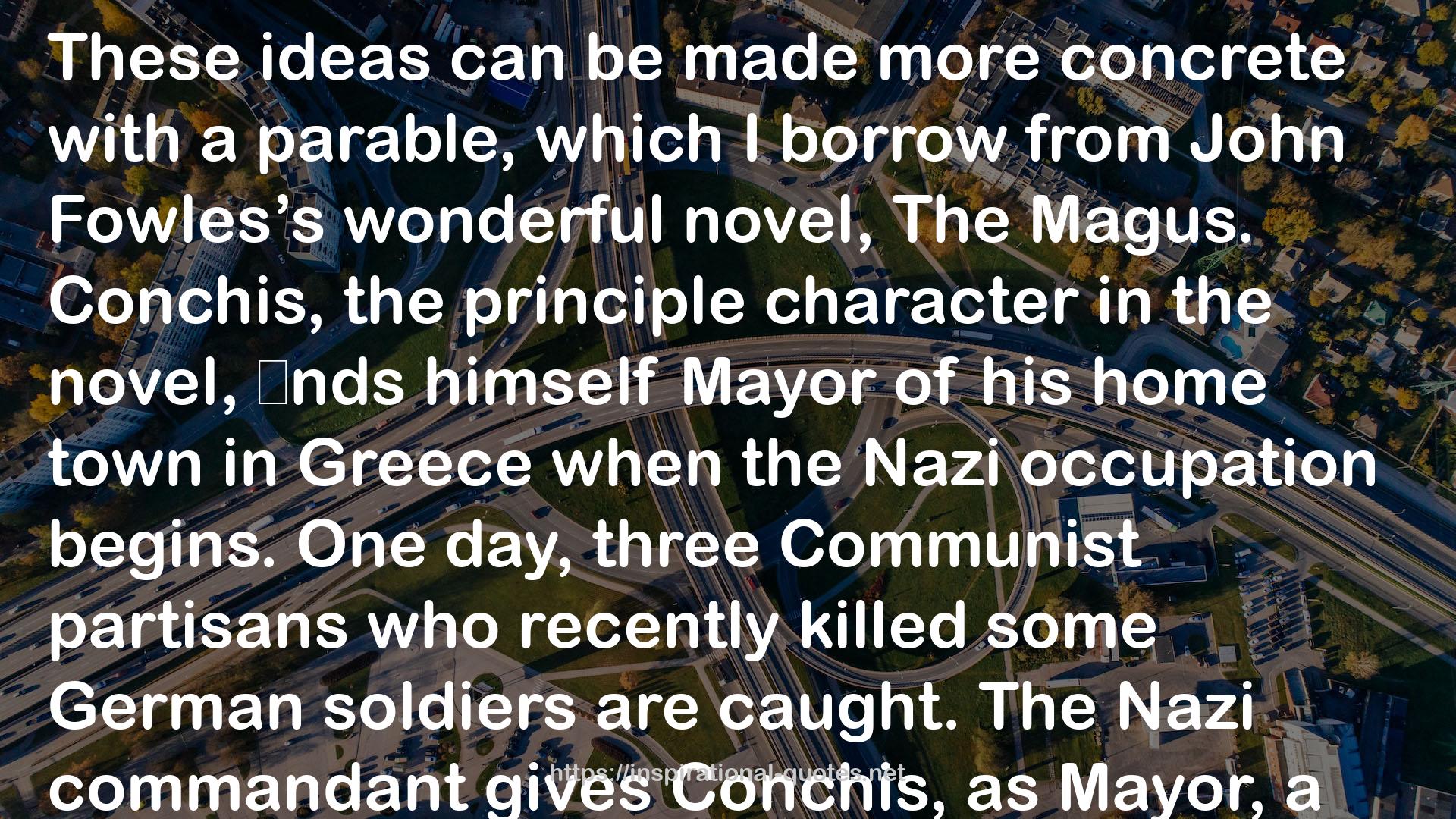 mayor  QUOTES