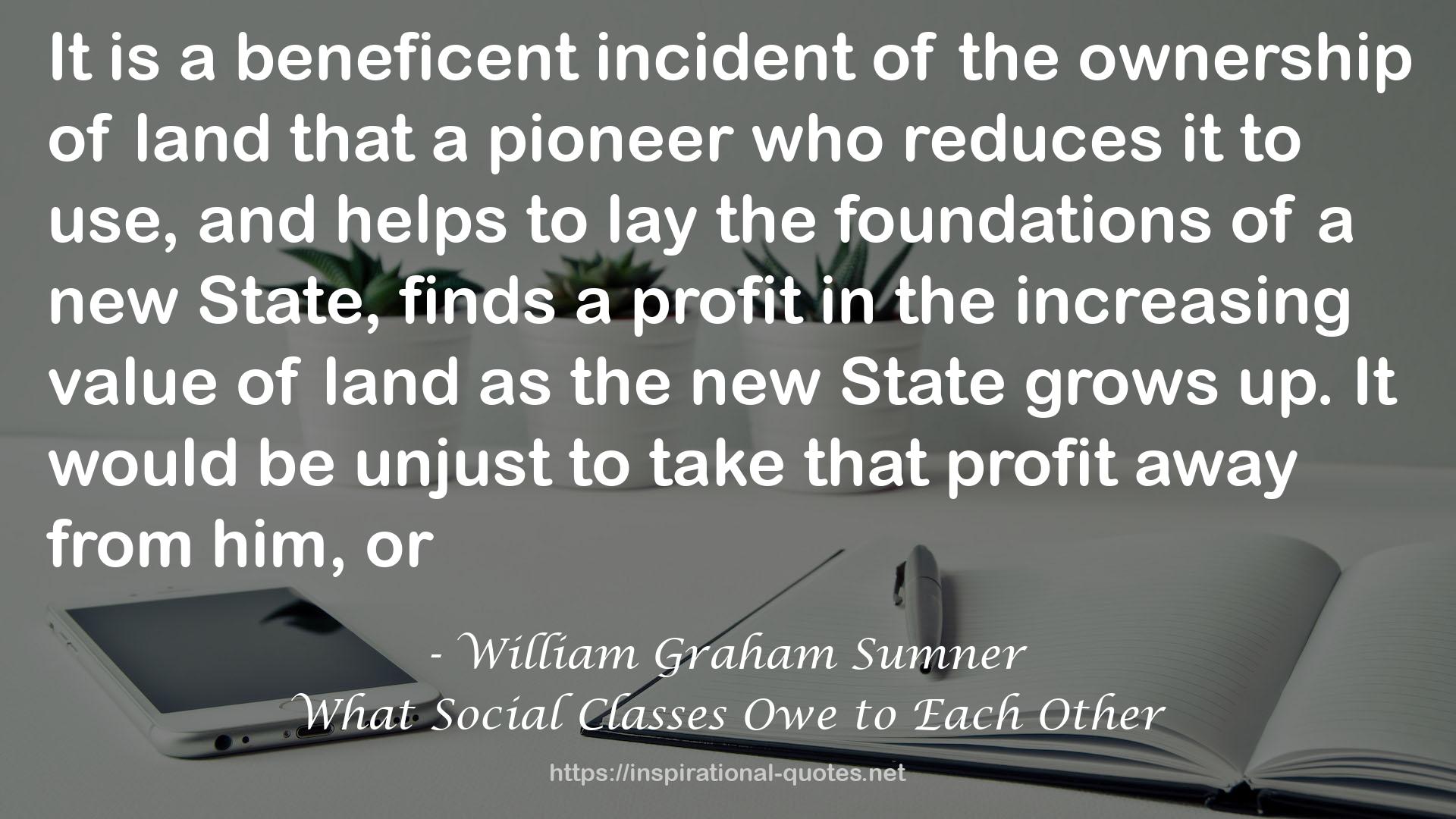 William Graham Sumner QUOTES