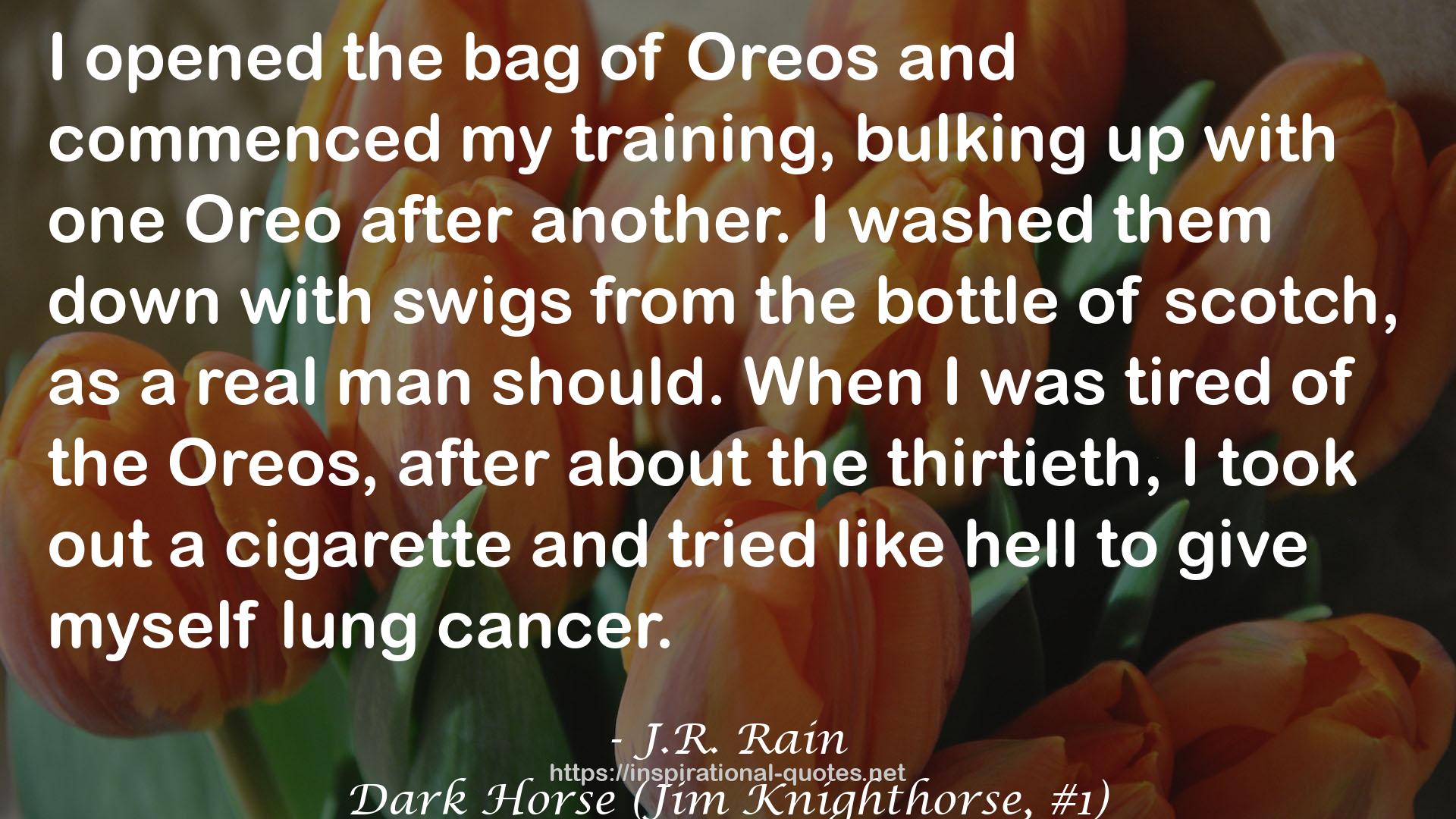 Dark Horse (Jim Knighthorse, #1) QUOTES