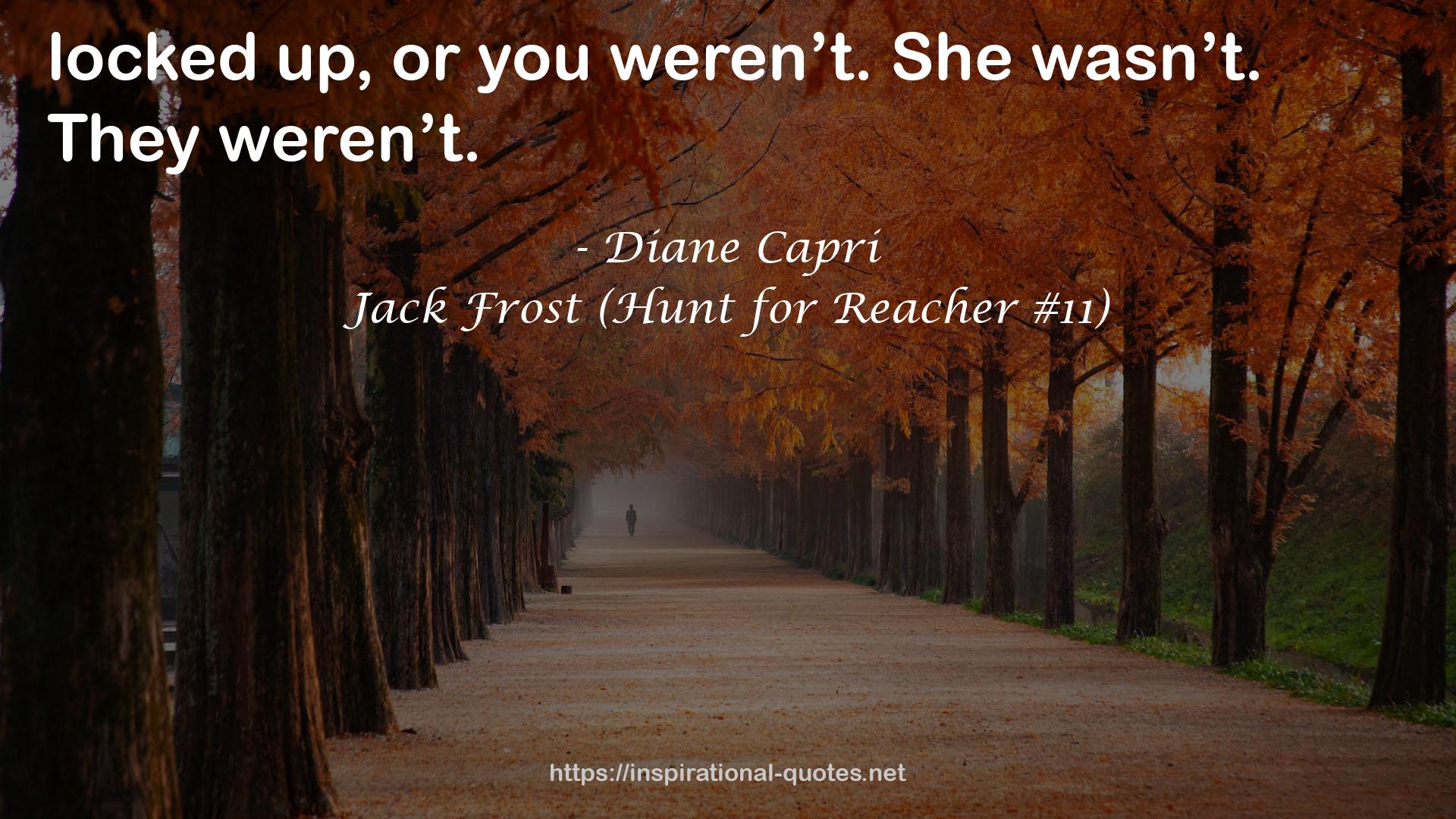 Jack Frost (Hunt for Reacher #11) QUOTES