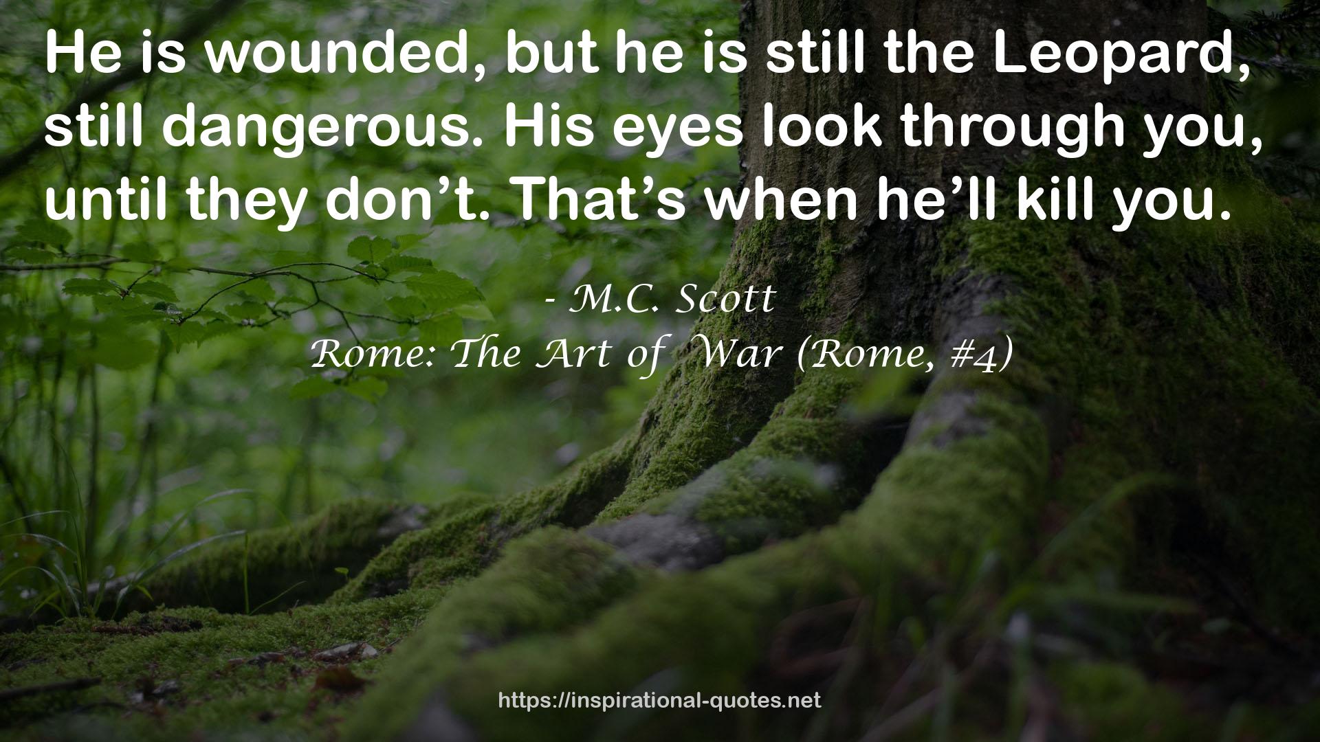 Rome: The Art of  War (Rome, #4) QUOTES