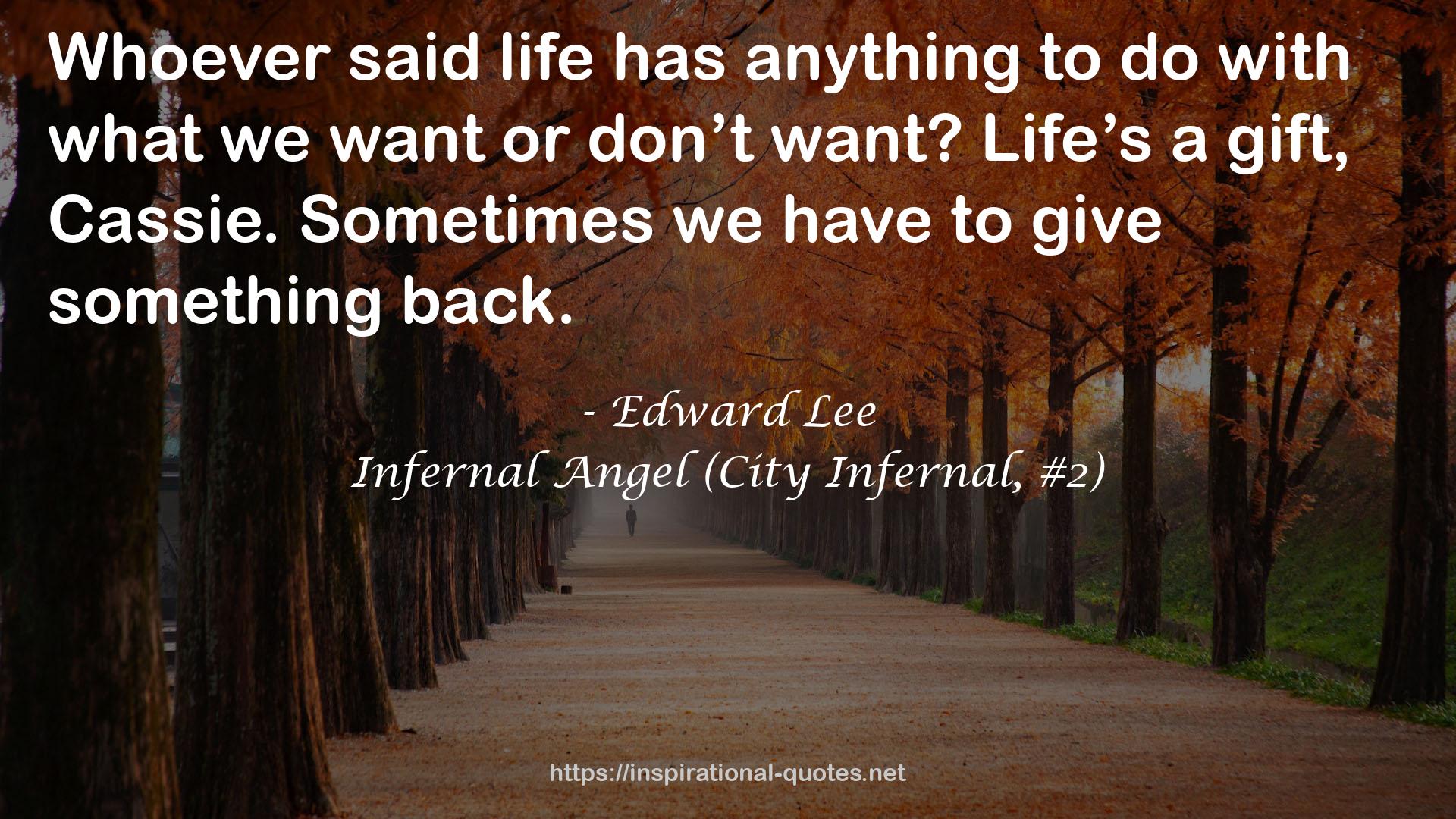 Infernal Angel (City Infernal, #2) QUOTES