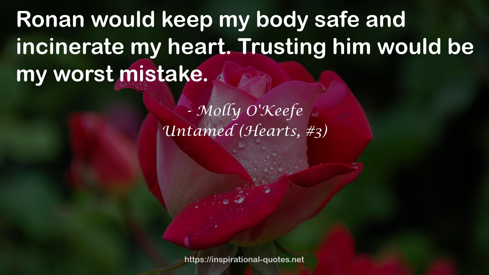 Untamed (Hearts, #3) QUOTES