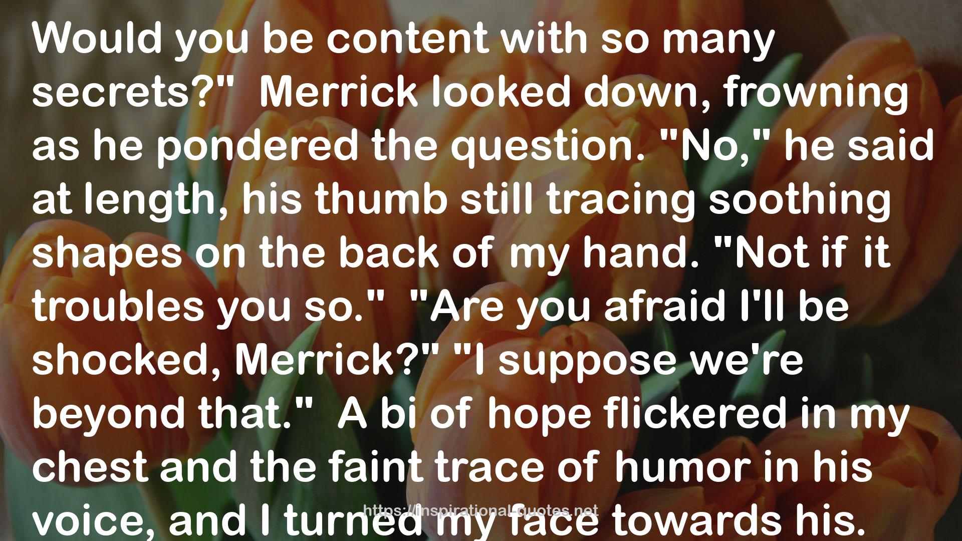 William (Merrick, #2) QUOTES